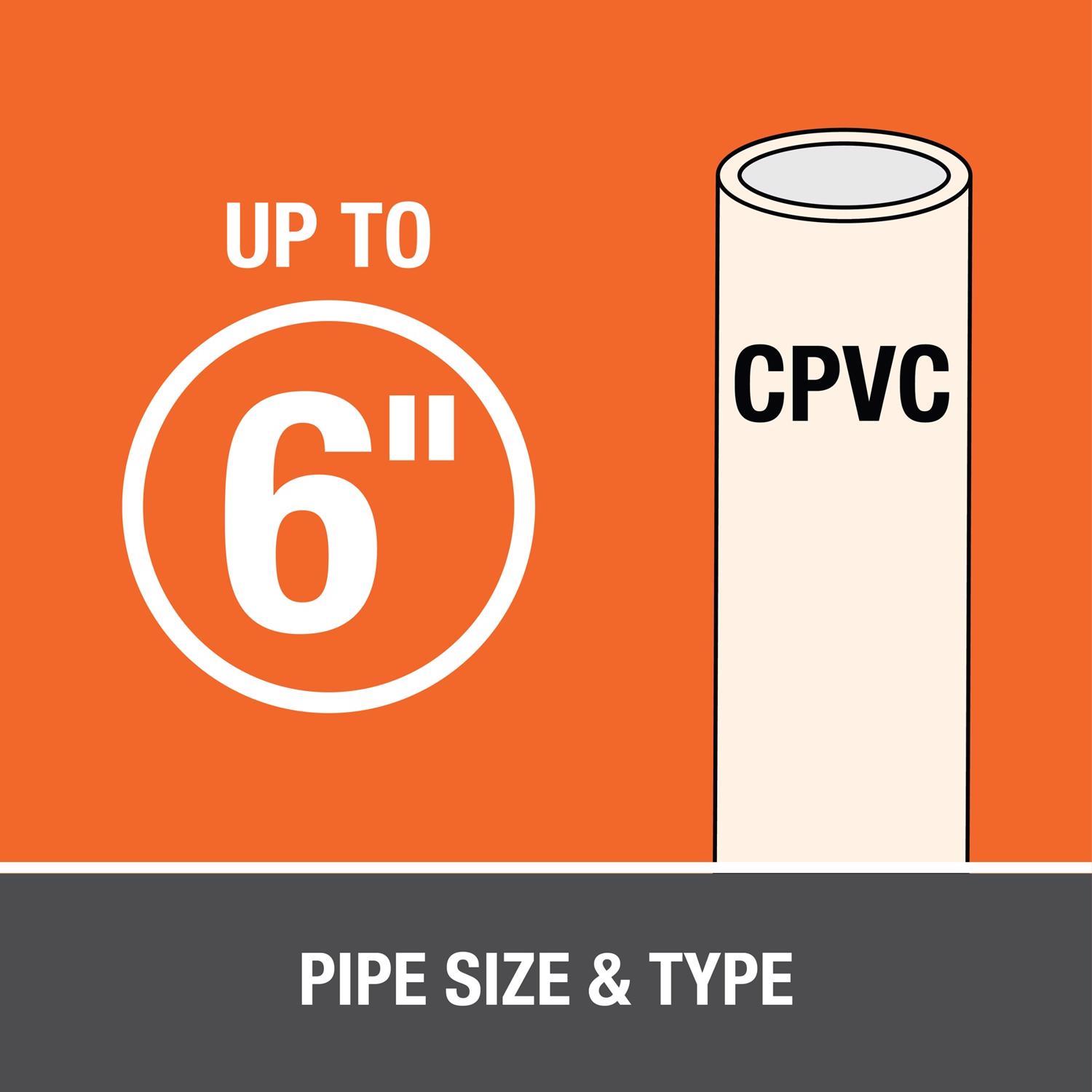Oatey Orange Cement For CPVC 4 oz