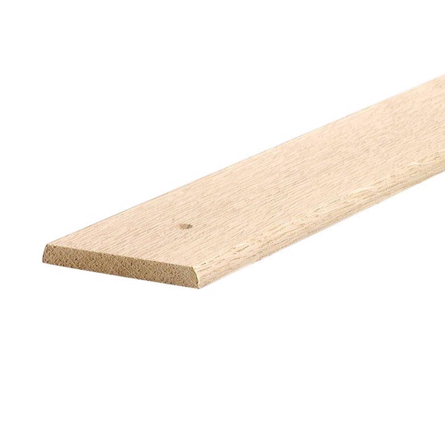 M-D 3 in. W X 36 in. L Unfinished Brown Oak Seam Binder