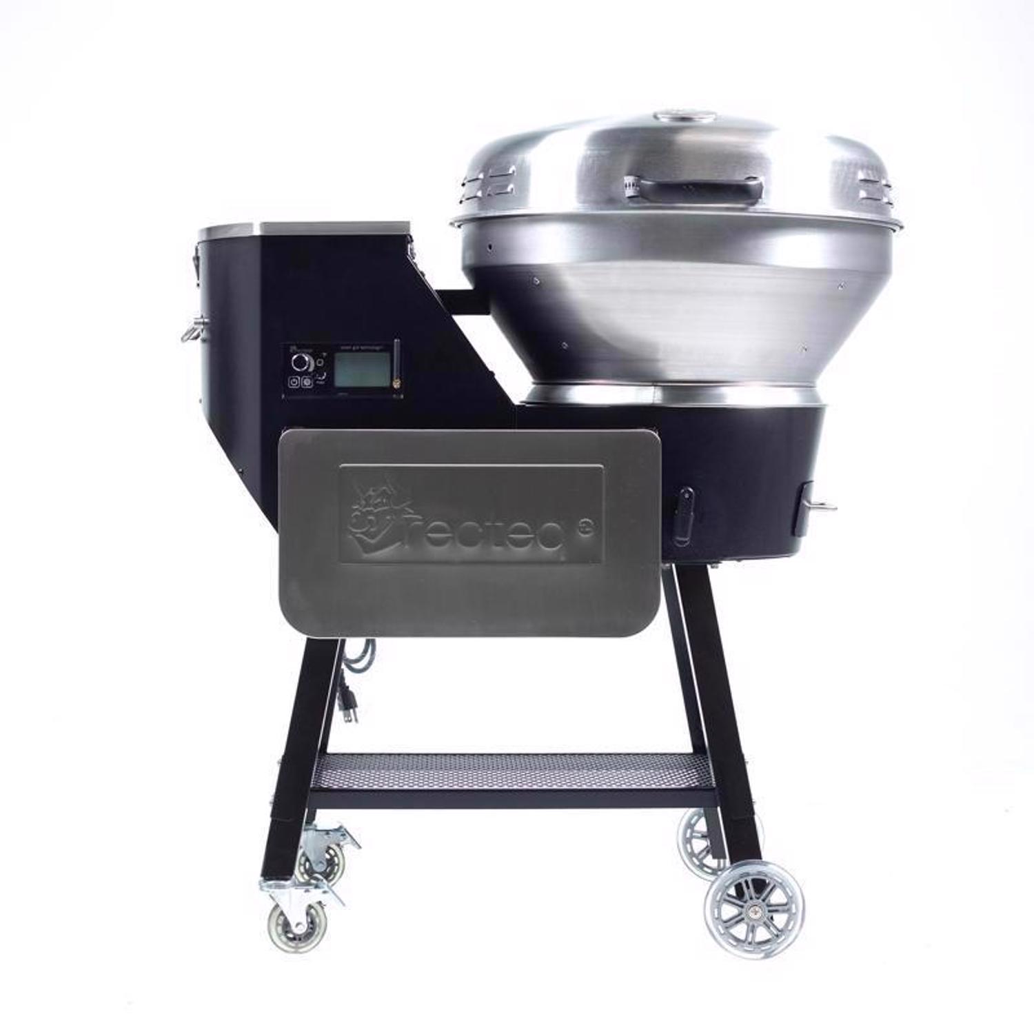 Recteq B380X Bullseye Deluxe 380 Wood Pellet WiFi Grill and Smoker Black/Silver