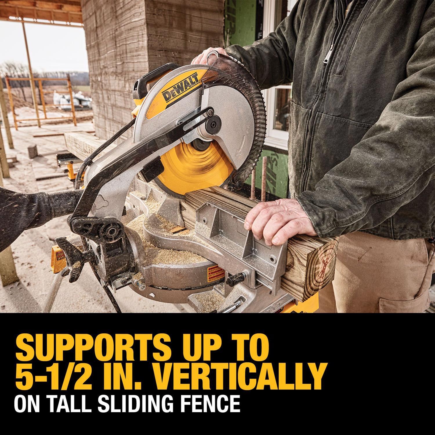DeWalt 15 amps 12 in. Corded Compound Miter Saw