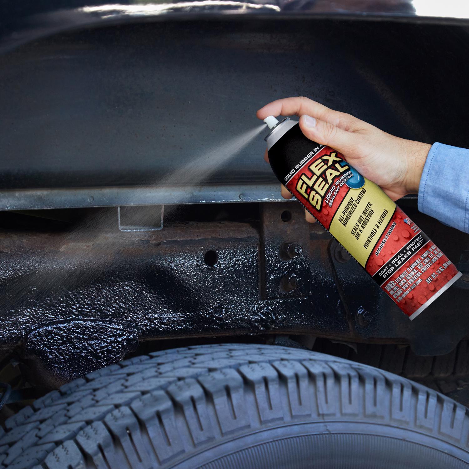 Flex Seal Family of Products Flex Seal Black Rubber Spray Sealant 14 oz