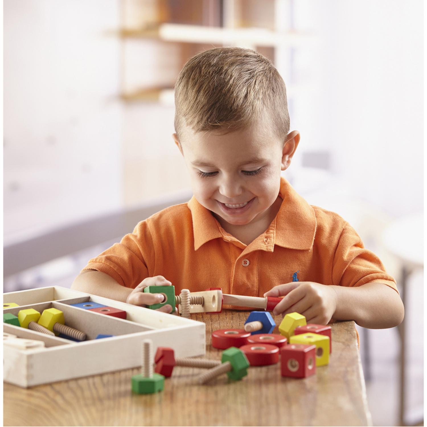 Melissa & Doug Construction Building Set 48 pc