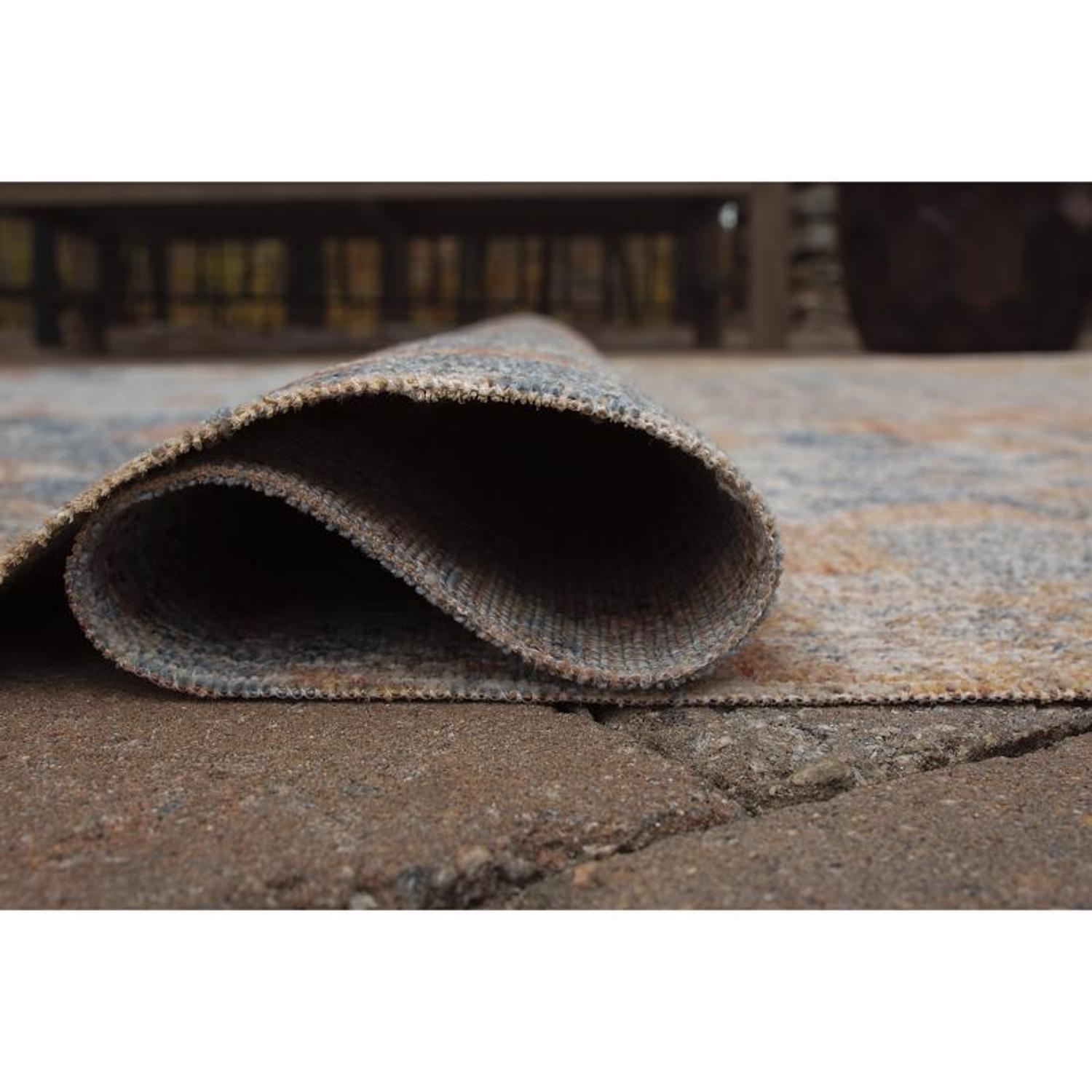 Signature Design by Ashley Wraylen 94 in. W X 120 in. L Multi-Color Ethereal Polypropylene Area Rug