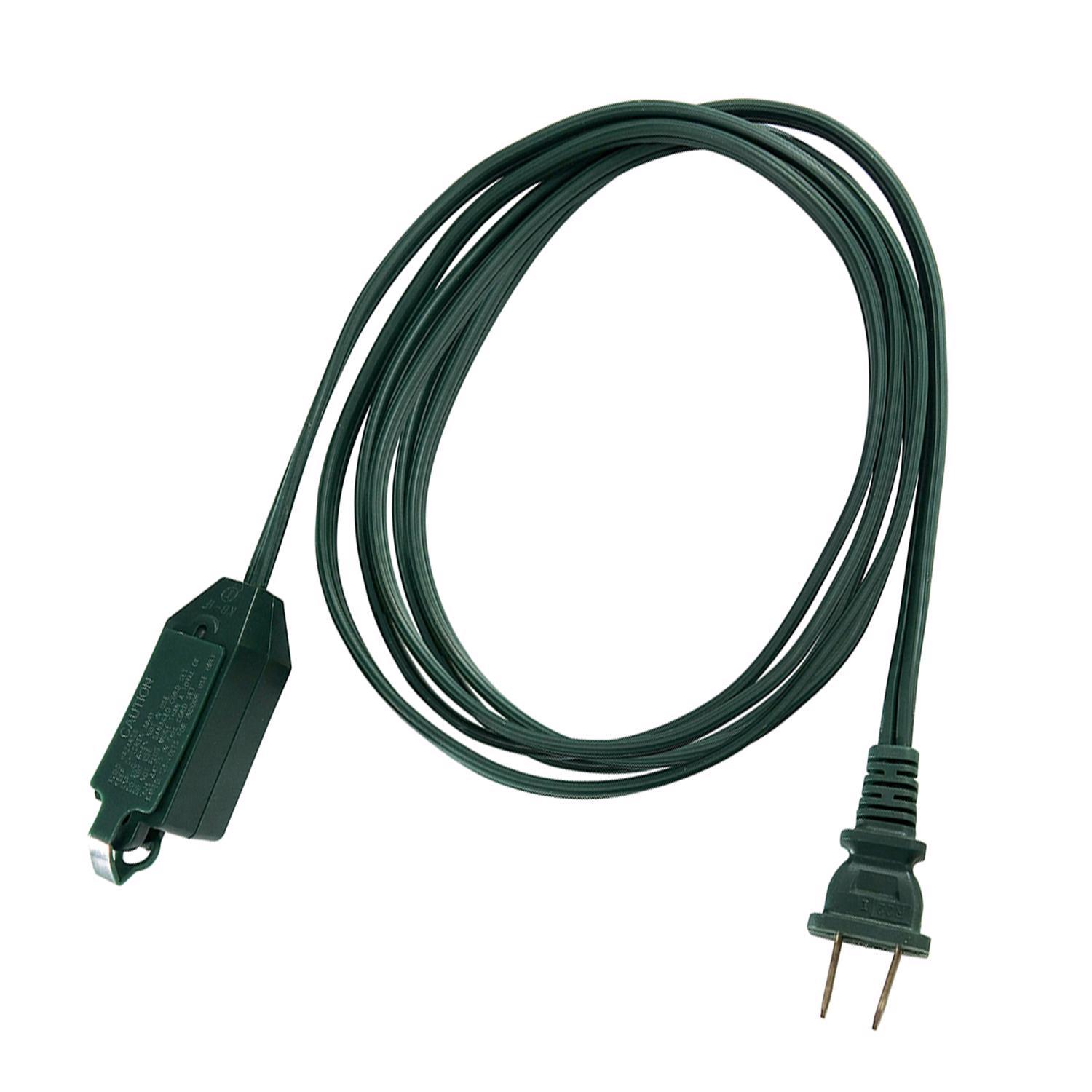 Ace Indoor 12 ft. L Green Extension Cord 16/2 SPT-2