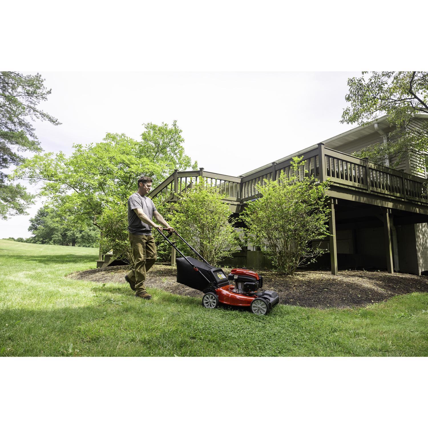 Troy-Bilt 21 in. 163 cc Gas Self-Propelled Lawn Mower