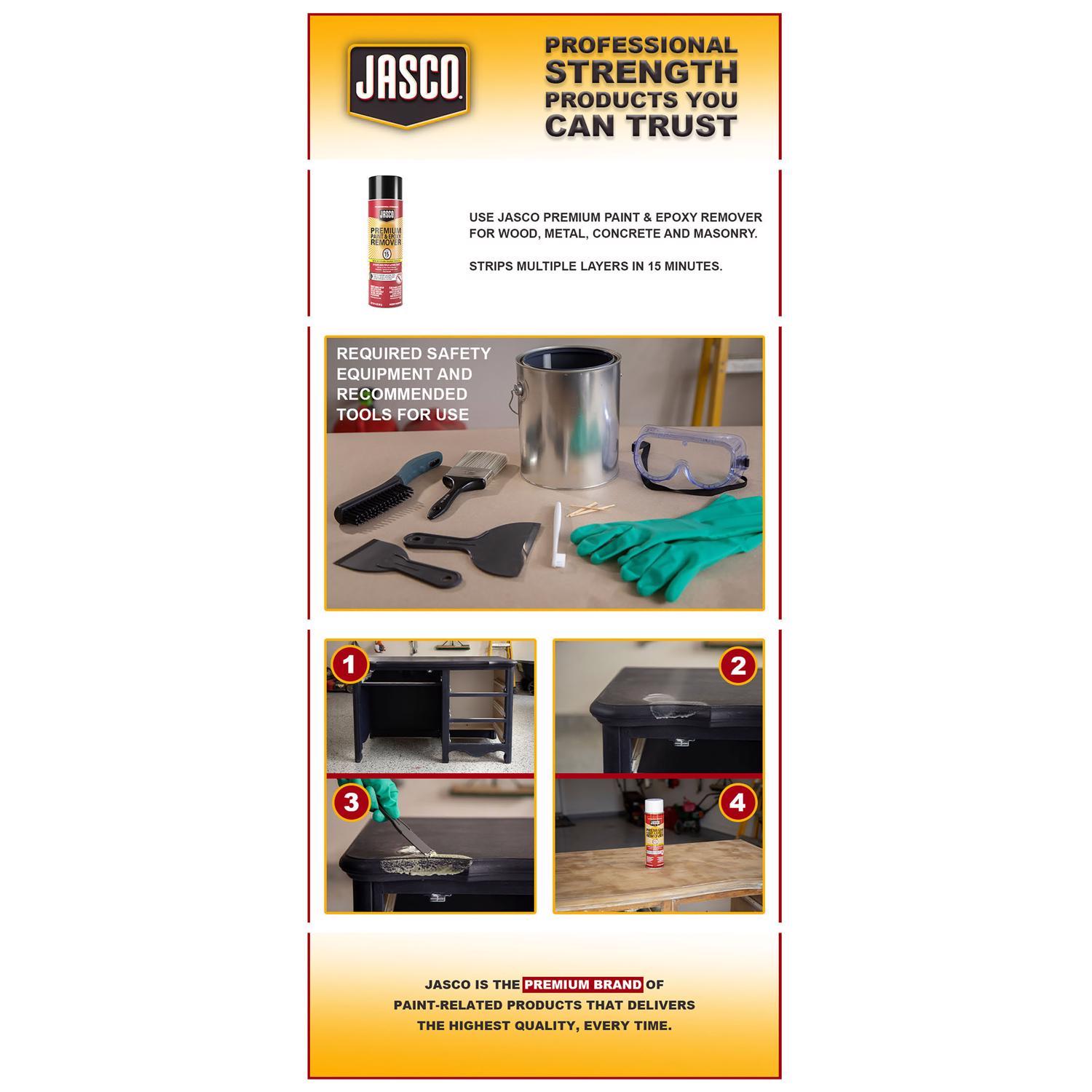 Jasco Premium Paint & Epoxy Remover 16 oz