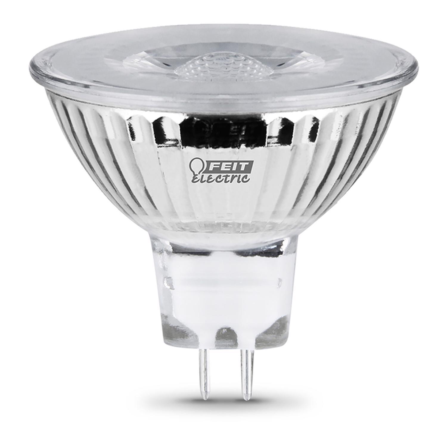 Feit Enhance MR16 GU5.3 LED Bulb Bright White 20 Watt Equivalence 3 pk