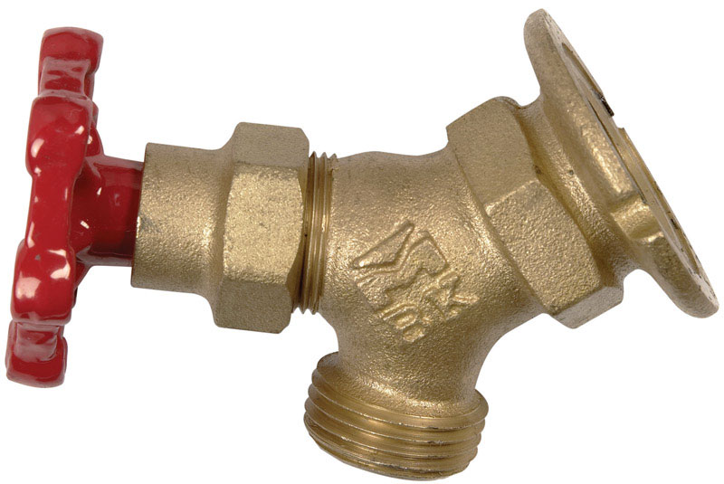 BK Products Mueller 3/4 in. FIP Hose Brass Sillcock Valve