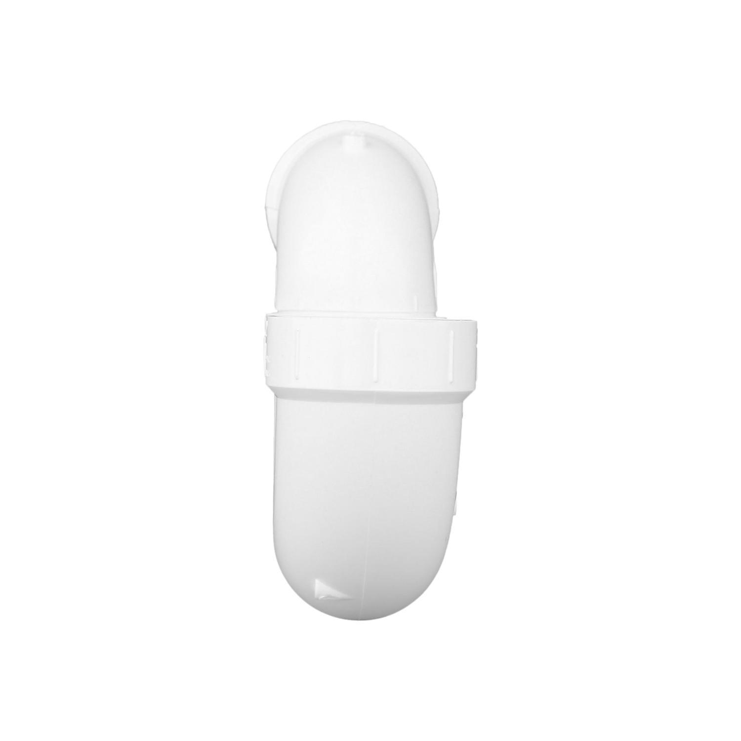 Charlotte Pipe Schedule 40 2 in. Hub X 2 in. D Hub PVC P-Trap 1 pk