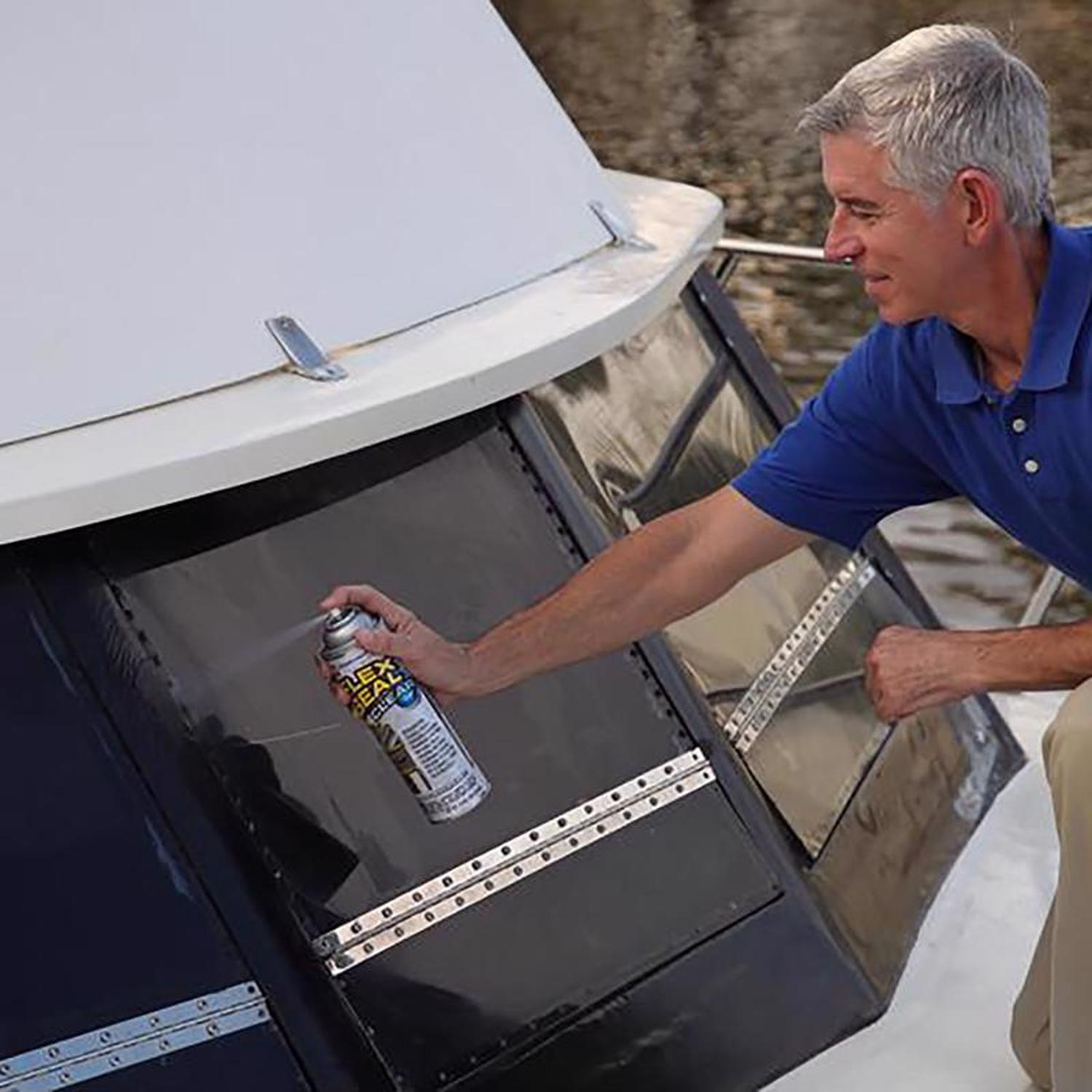 Flex Seal Family of Products Flex Seal Clear Rubber Spray Sealant 14 oz