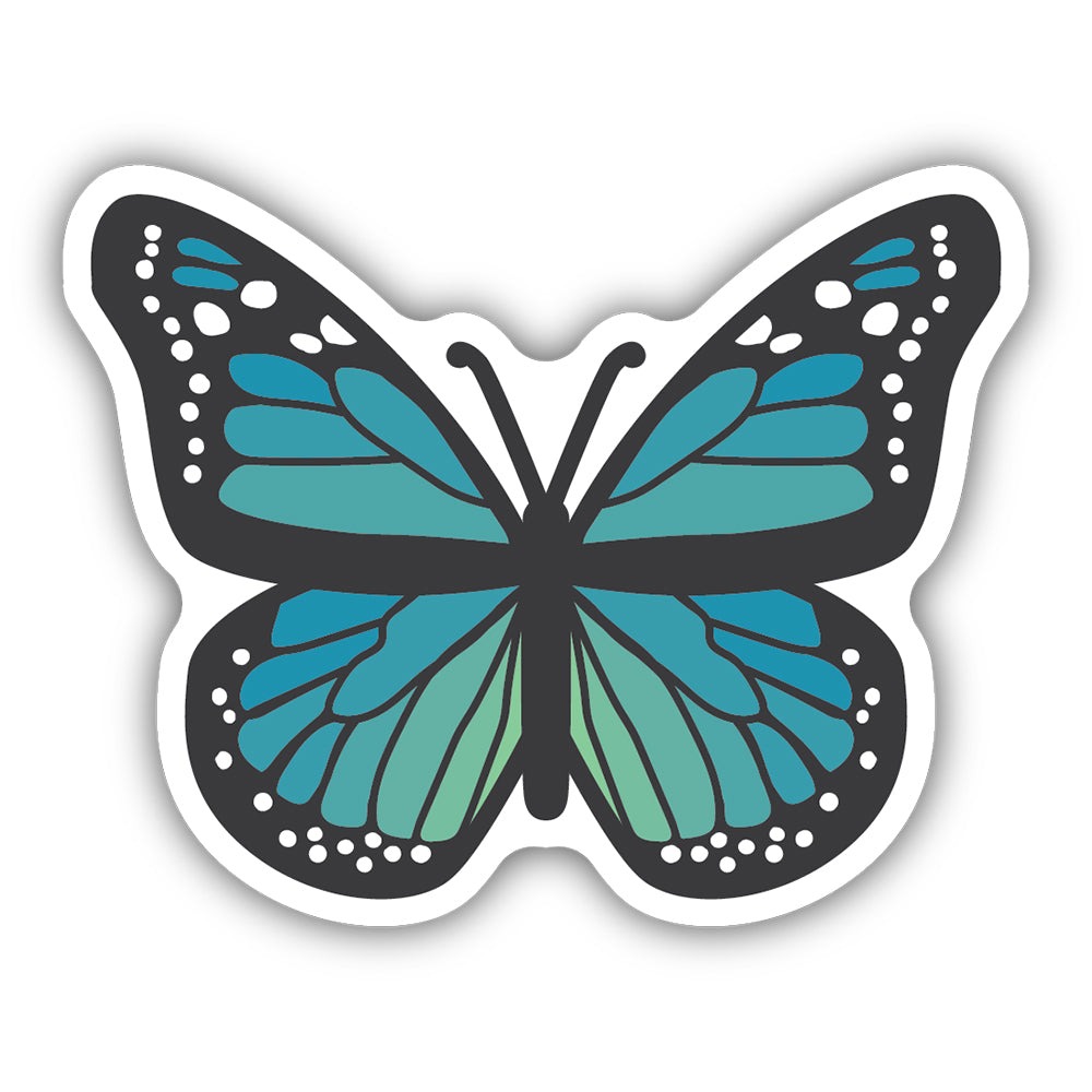 Sticker Northwest Blue Butterfly Sticker
