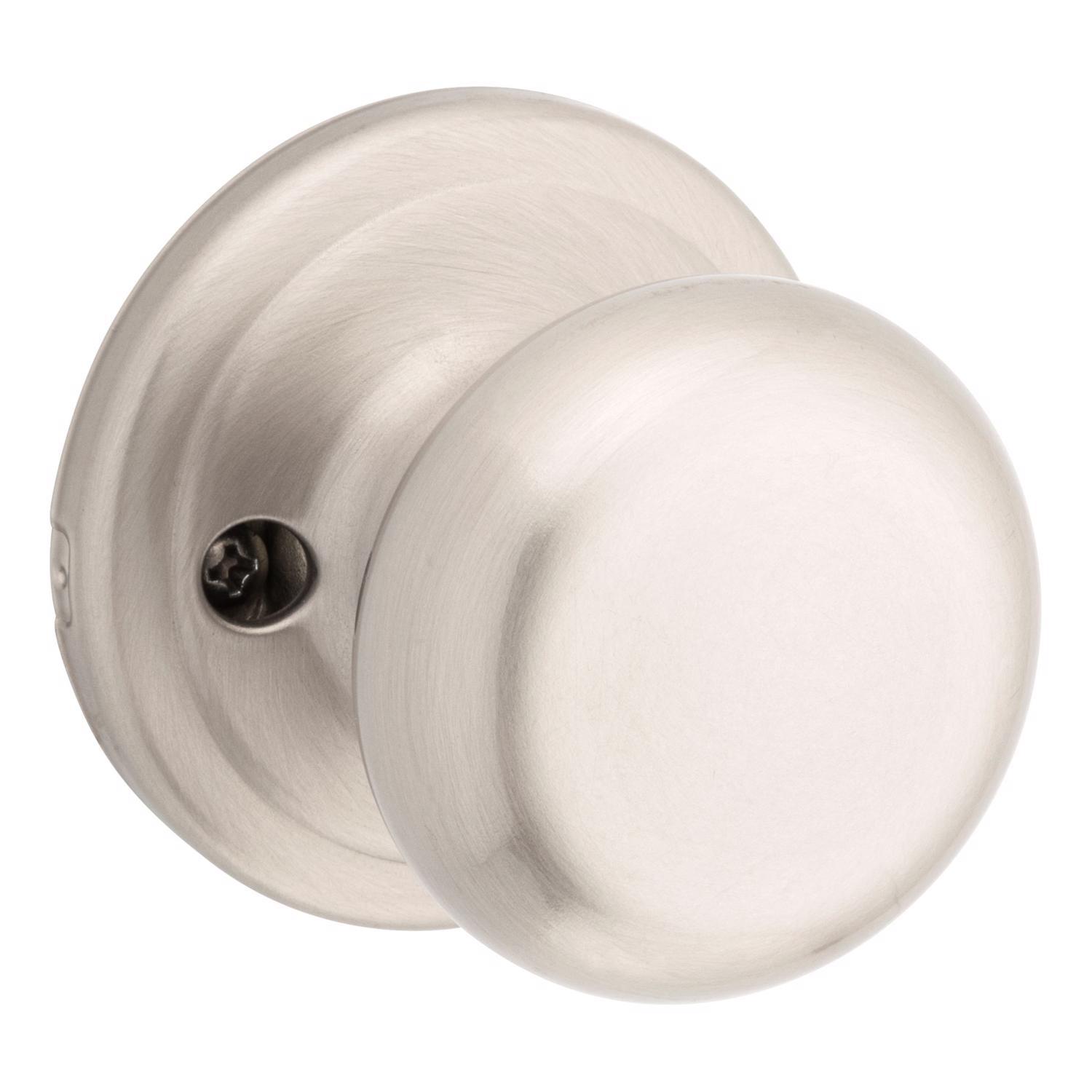 Kwikset Juno Satin Nickel Dummy Knob Right or Left Handed