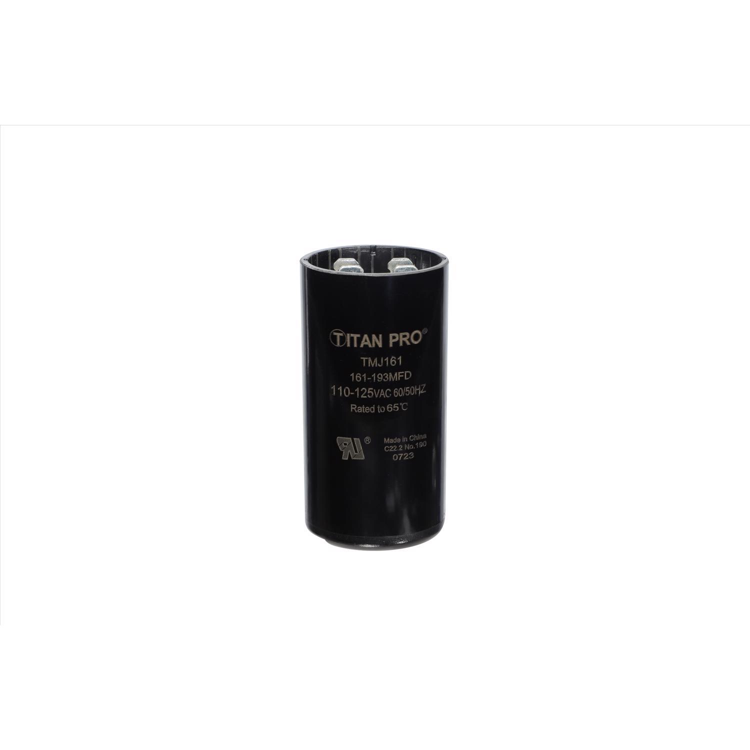 Titan Pro 161-193 MFD 125 V Round Start Capacitor
