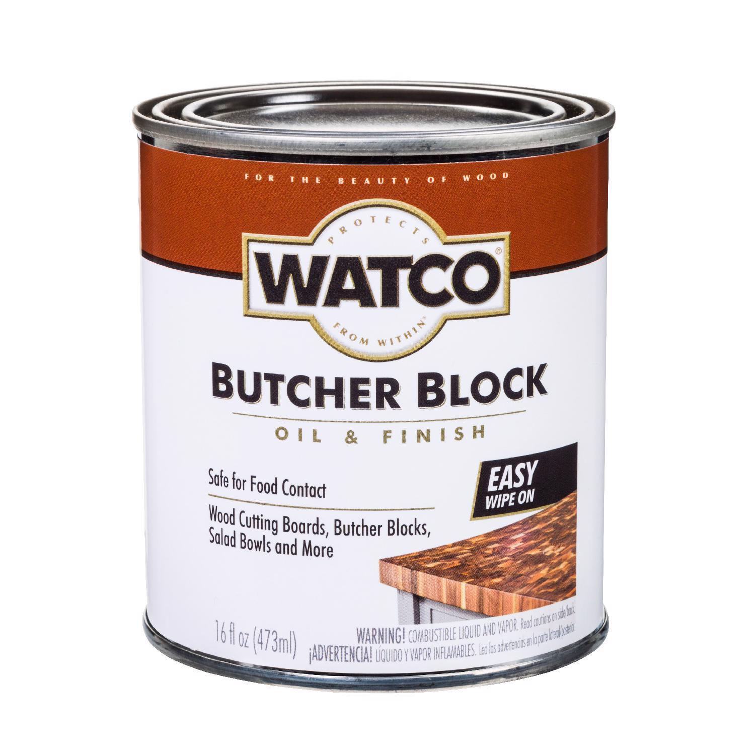 WATCO Butcher Block Oil 1 pt Liquid