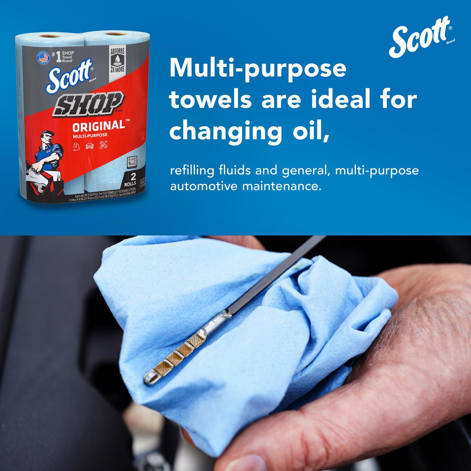 Scott Original Paper Shop Towels 9.4 in. W X 11 in. L 2 pk