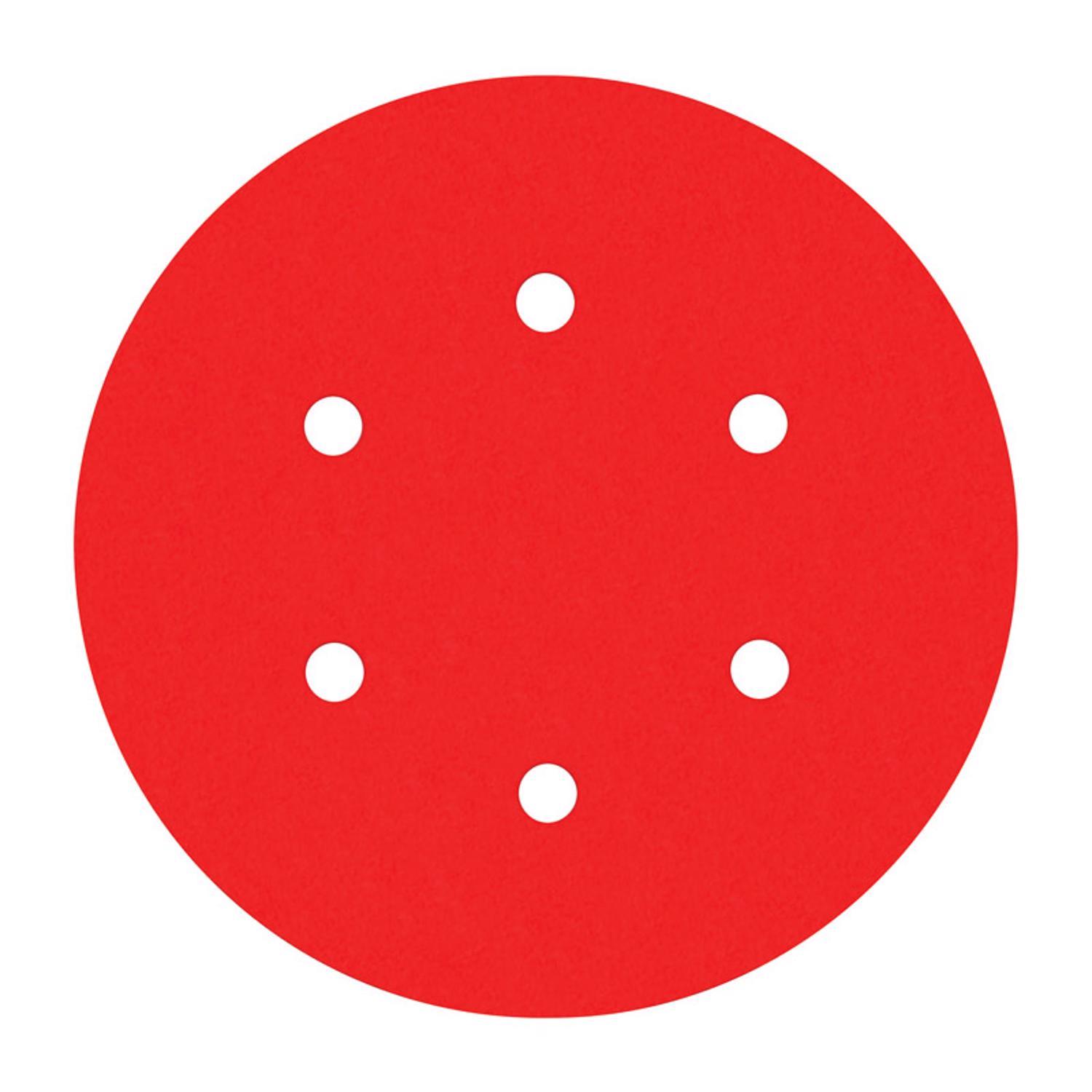 Diablo 6 in. Ceramic Blend Hook and Lock Sanding Disc 60 Grit Ultra Coarse 10 pk
