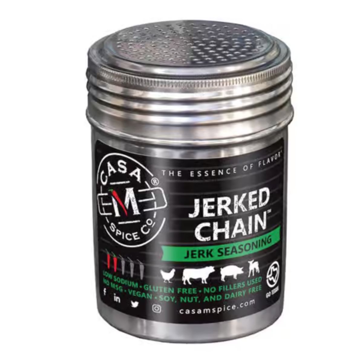 Casa M Spice Co Jerked Chain Jerk Seasoning 5.25 oz.