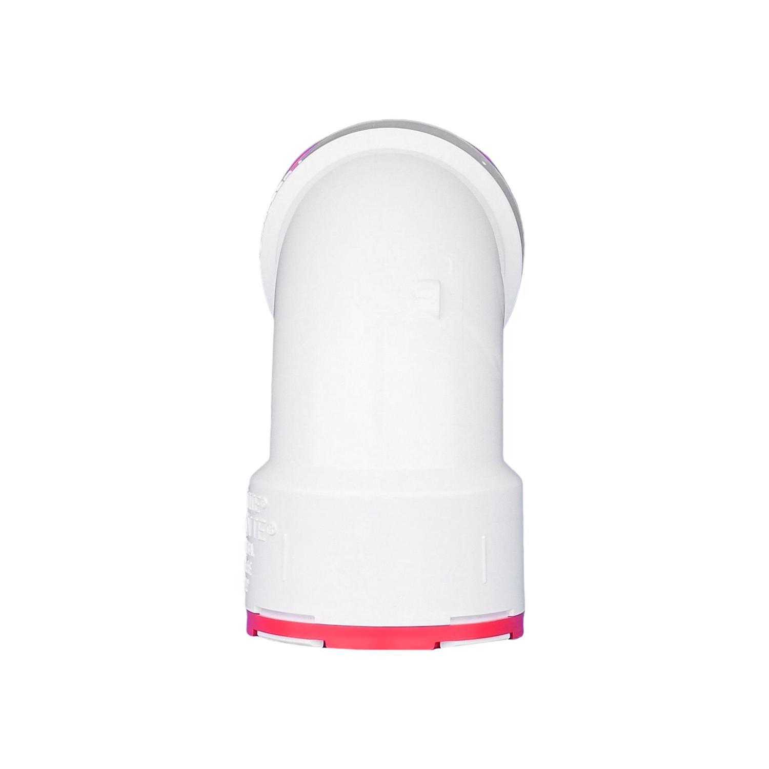 Charlotte Pipe ConnecTite Schedule 40 1-1/2 in. Hub X 1-1/2 in. D Hub PVC Bend Elbow 1 pk