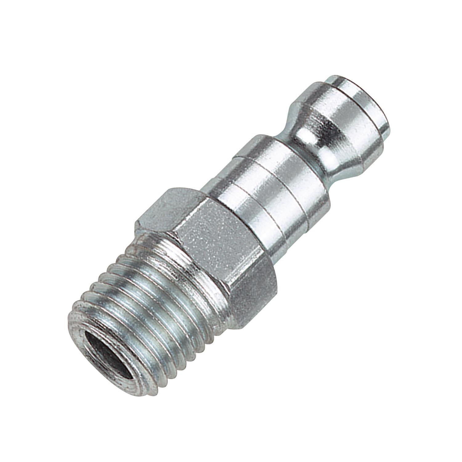 Tru-Flate Steel Air Plug 1/4 in. Male 1 pc