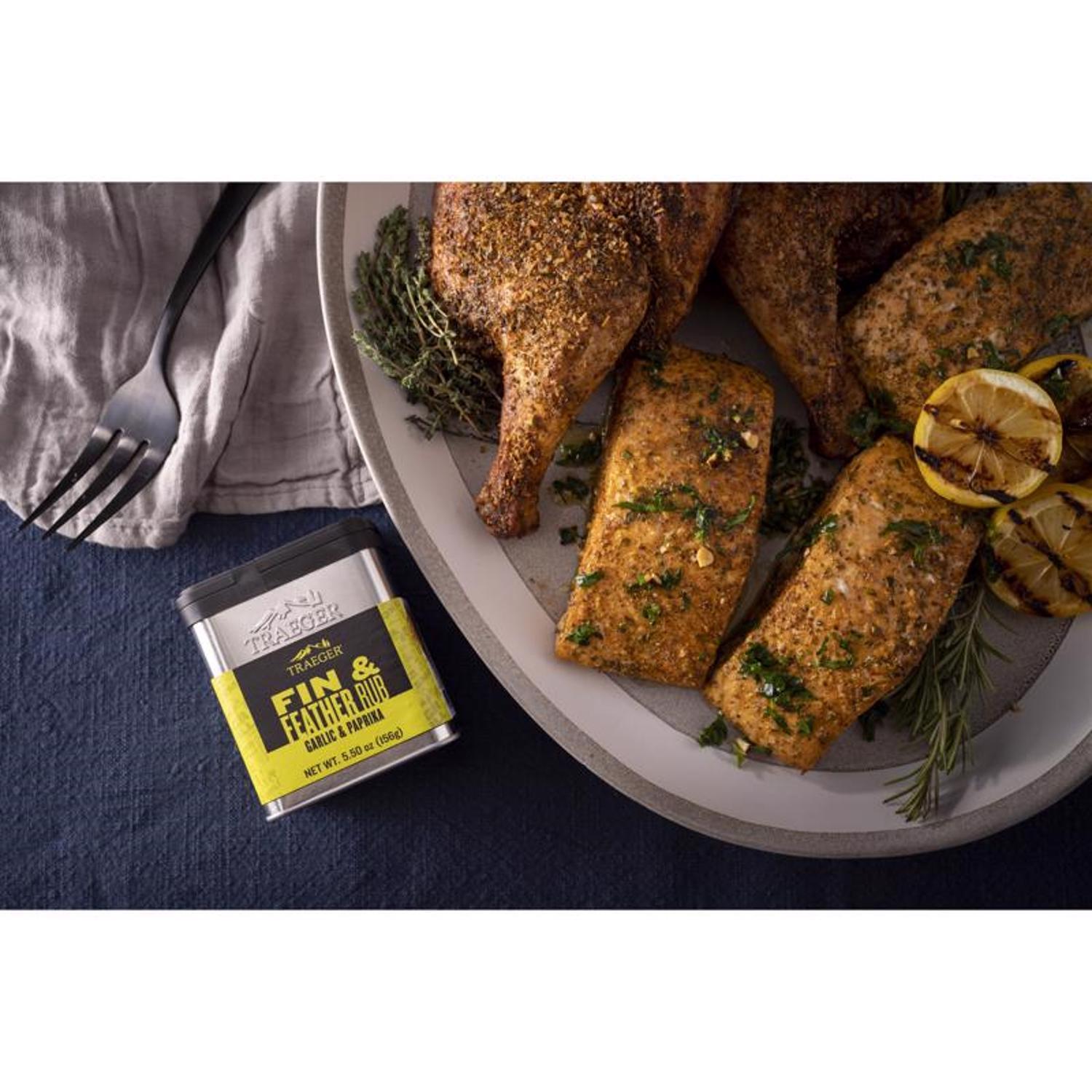 Traeger Garlic and Paprika Fin and Feather Rub 5.5 oz