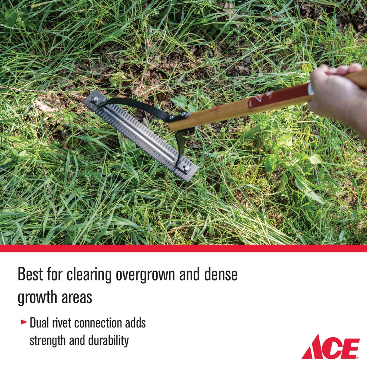 Ace 30 in. Steel Serrated Weed Cutter