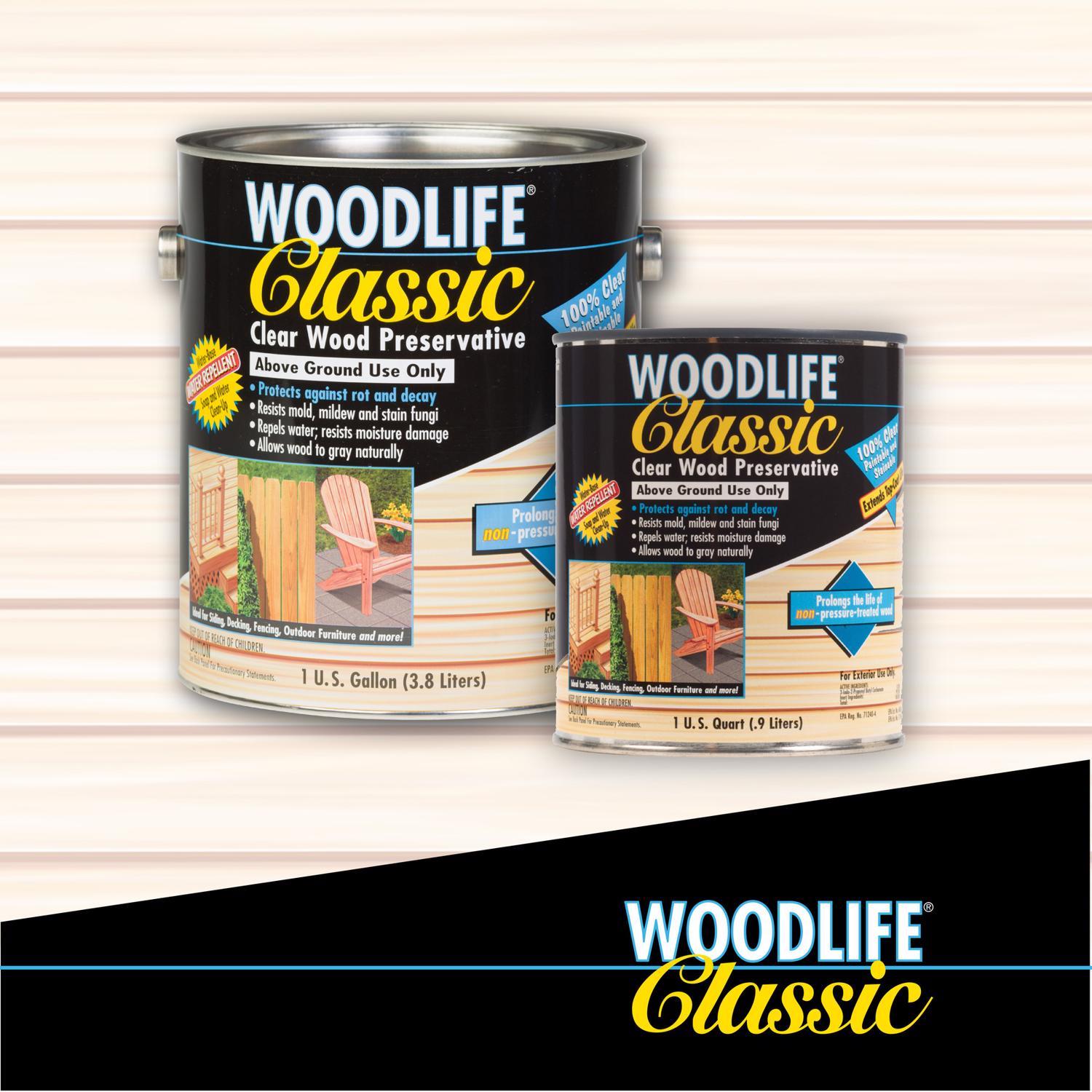 Wolman Woodlife Clear Water-Based Wood Preservative 1 gal