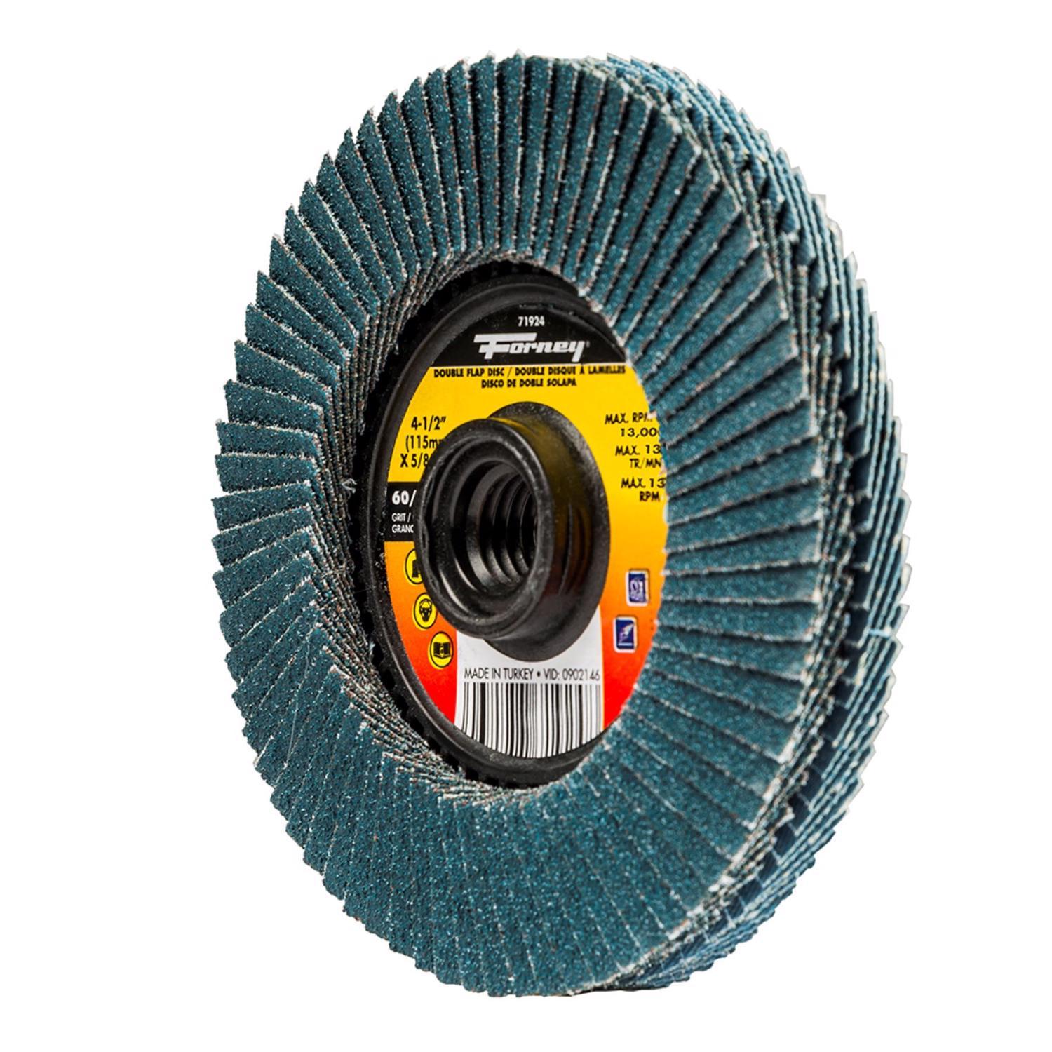 Forney 4-1/2 in. D Metal Grinding Wheel