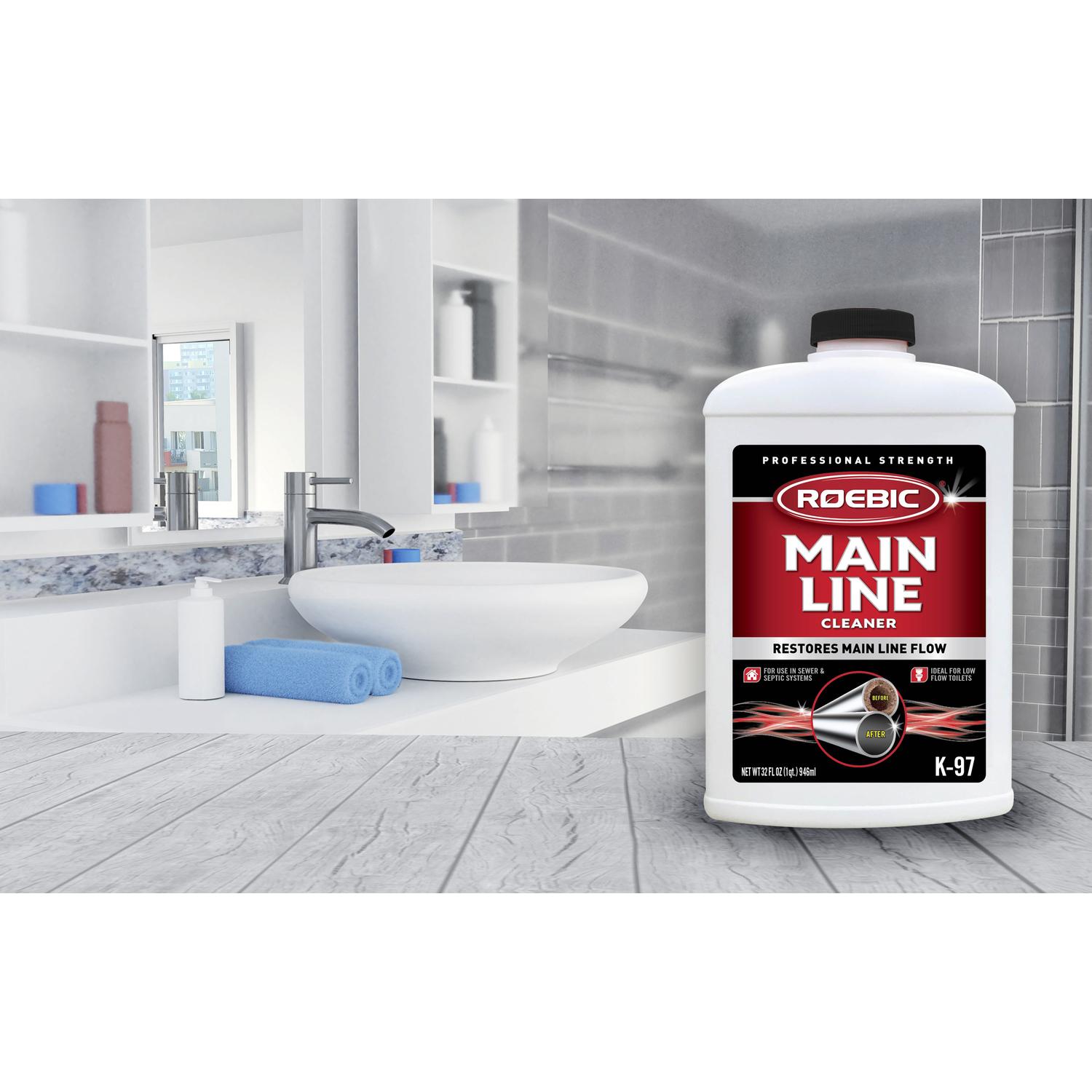 Roebic Liquid Main Line Cleaner 1 qt