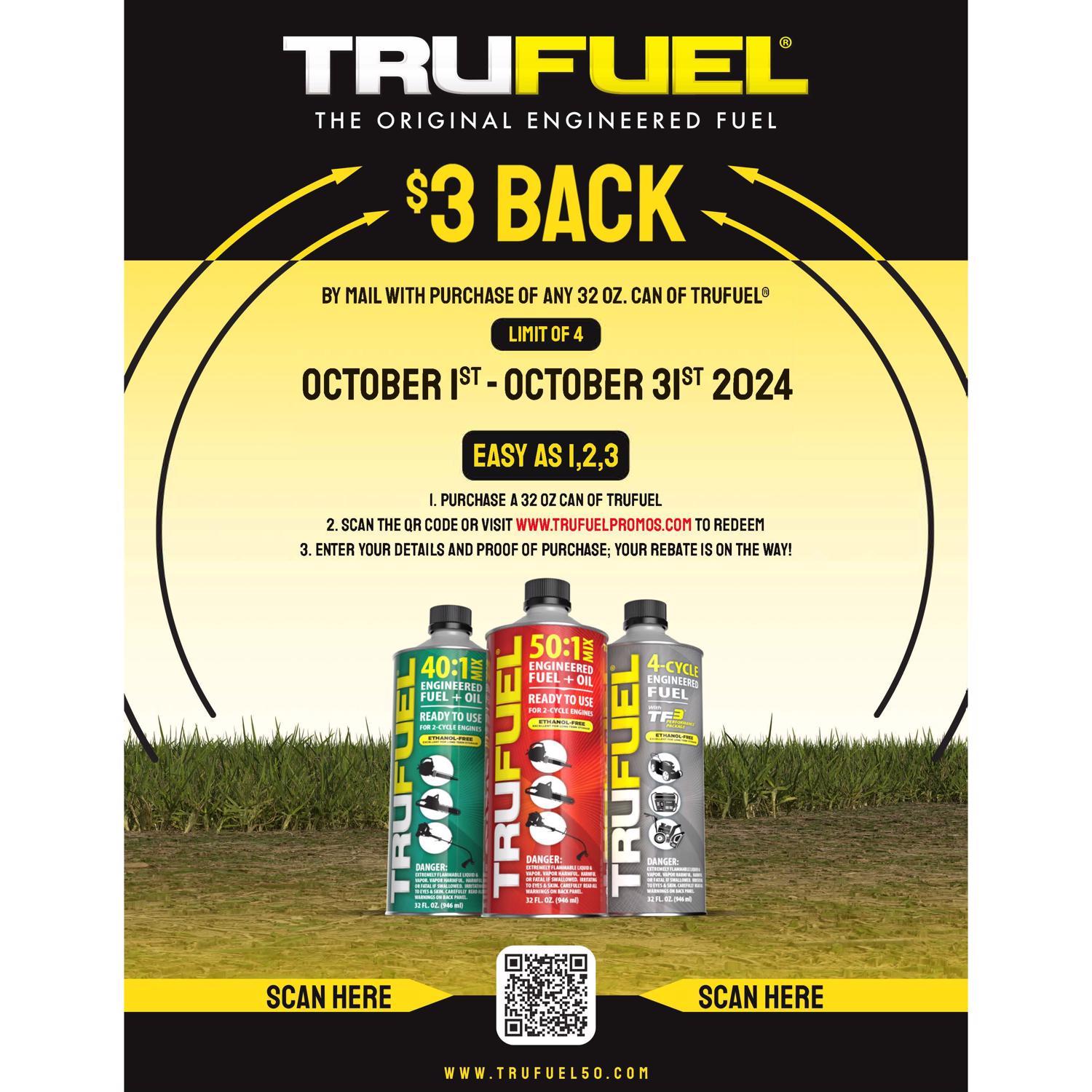 TruFuel Ethanol-Free 4-Cycle Engineered Fuel 32 oz