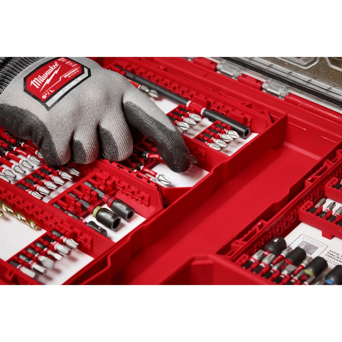 Milwaukee 80 Pieces SHOCKWAVE&trade; Impact Duty Driver Bit Set