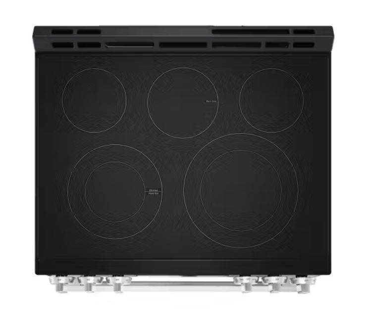 LG 6.3 cu ft. Smart Electric Slide-in Range with Air Fry & EasyClean