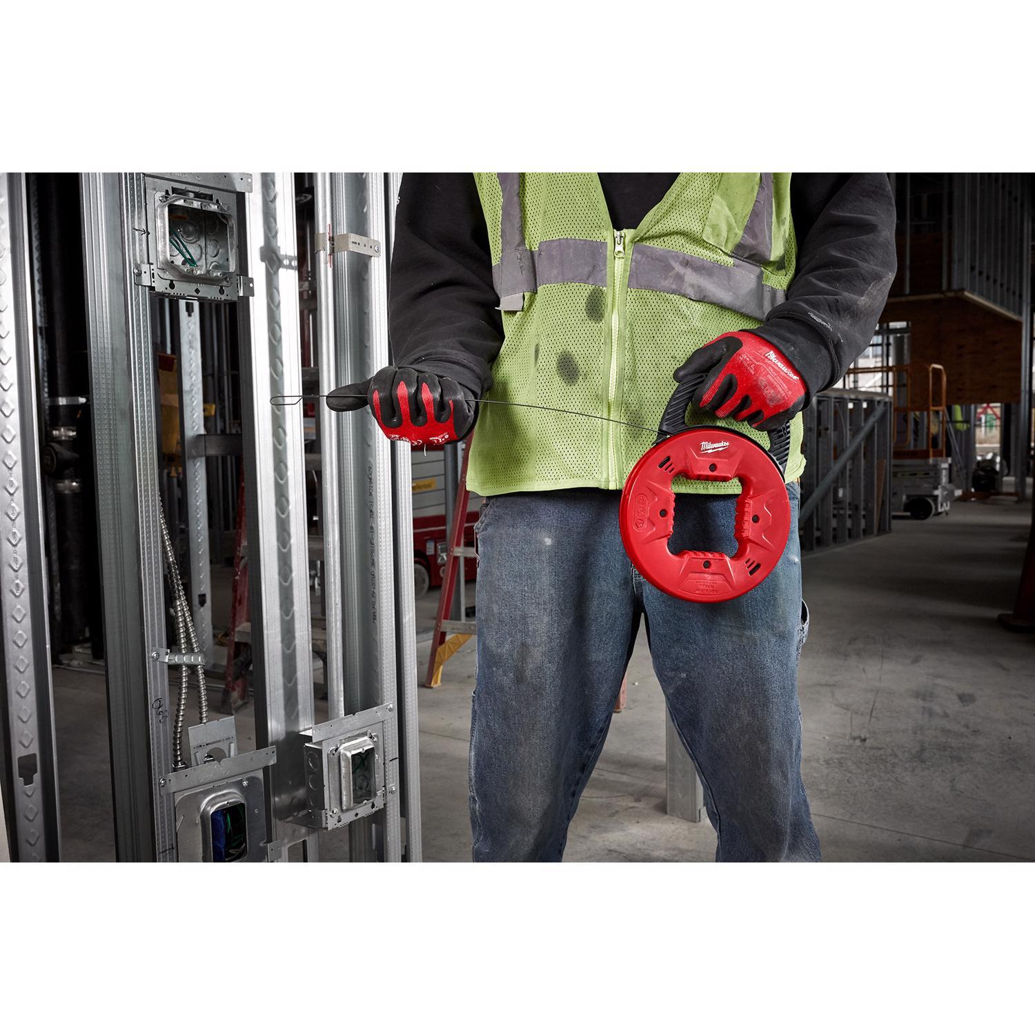 Milwaukee 0.13 in. W X 50 ft. L Steel Fish Tape 1 pk