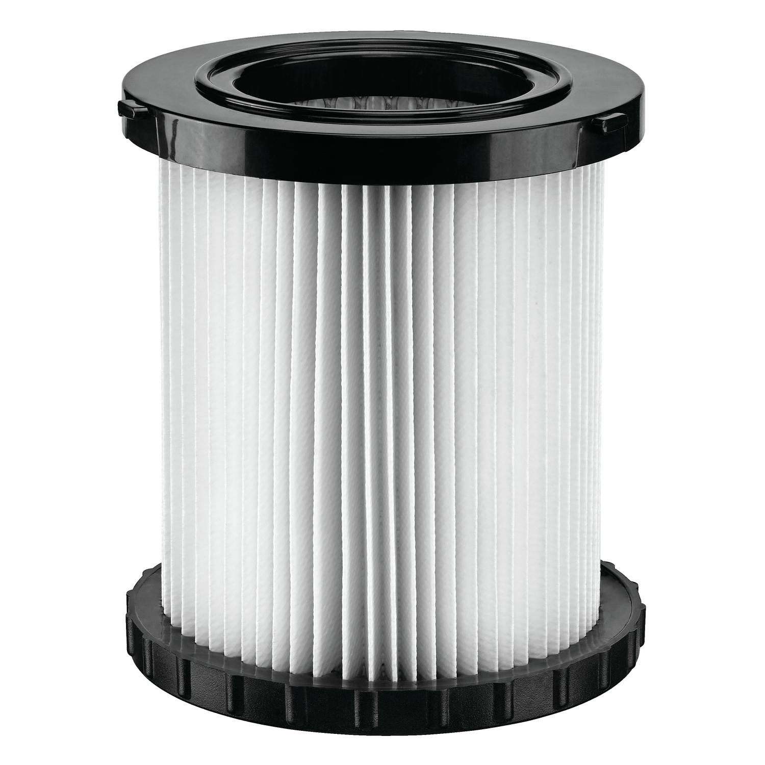 DeWalt 5.25 in. L X 4.5 in. W Wet/Dry Vac HEPA Replacement Filter 1 pc