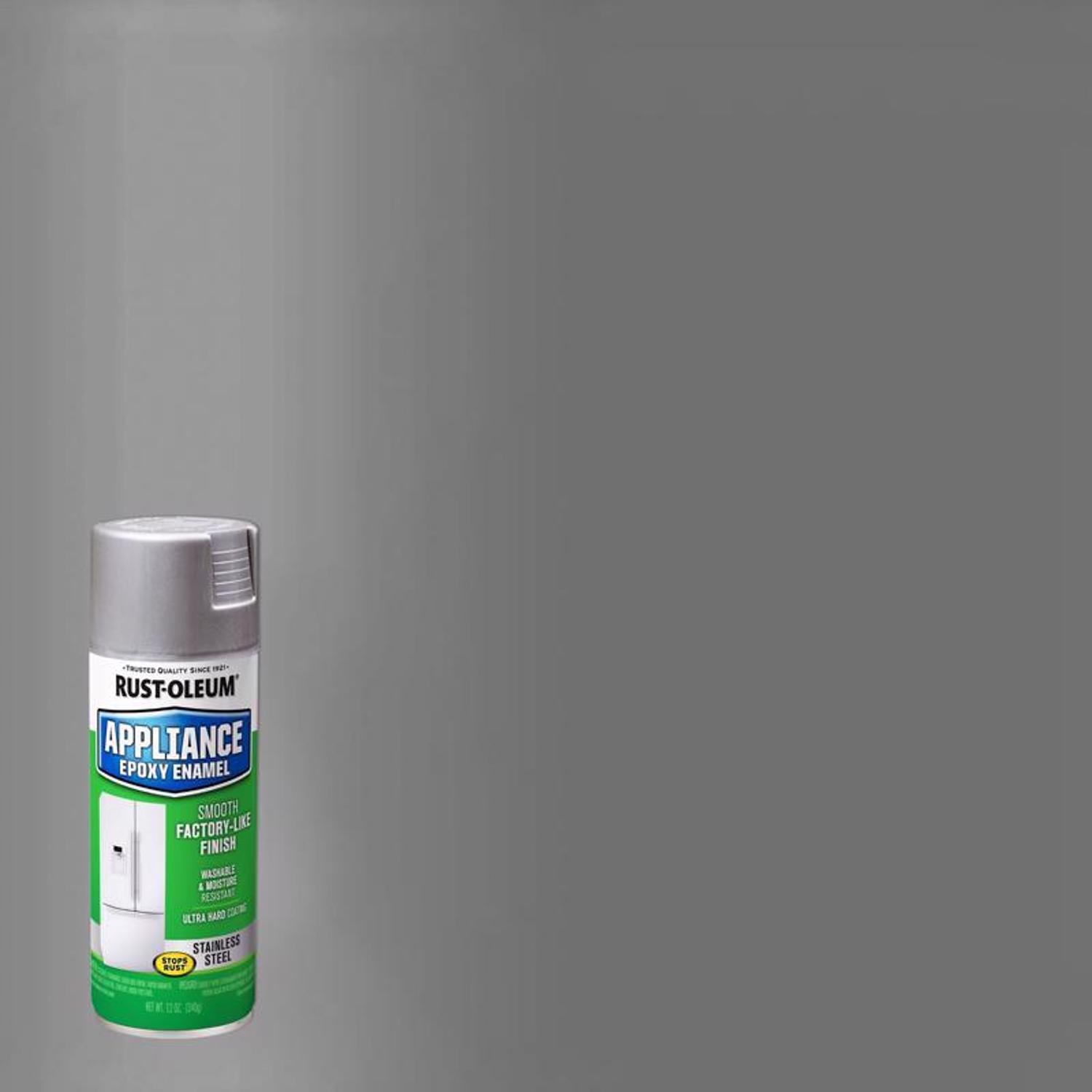 Rust-Oleum Specialty Gloss Stainless Steel Oil-Based Appliance Epoxy 12 oz