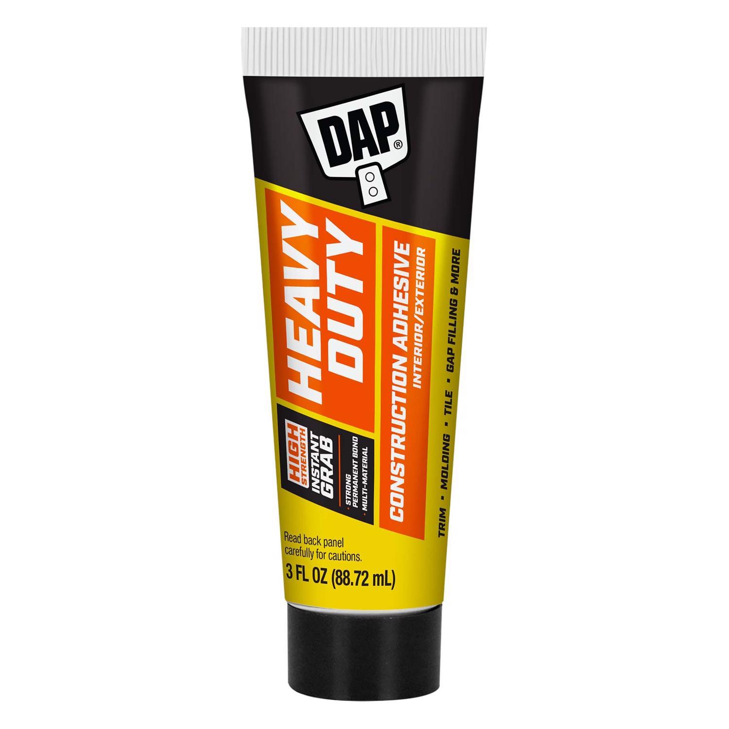 DAP Heavy Duty Construction Adhesive 3 oz.