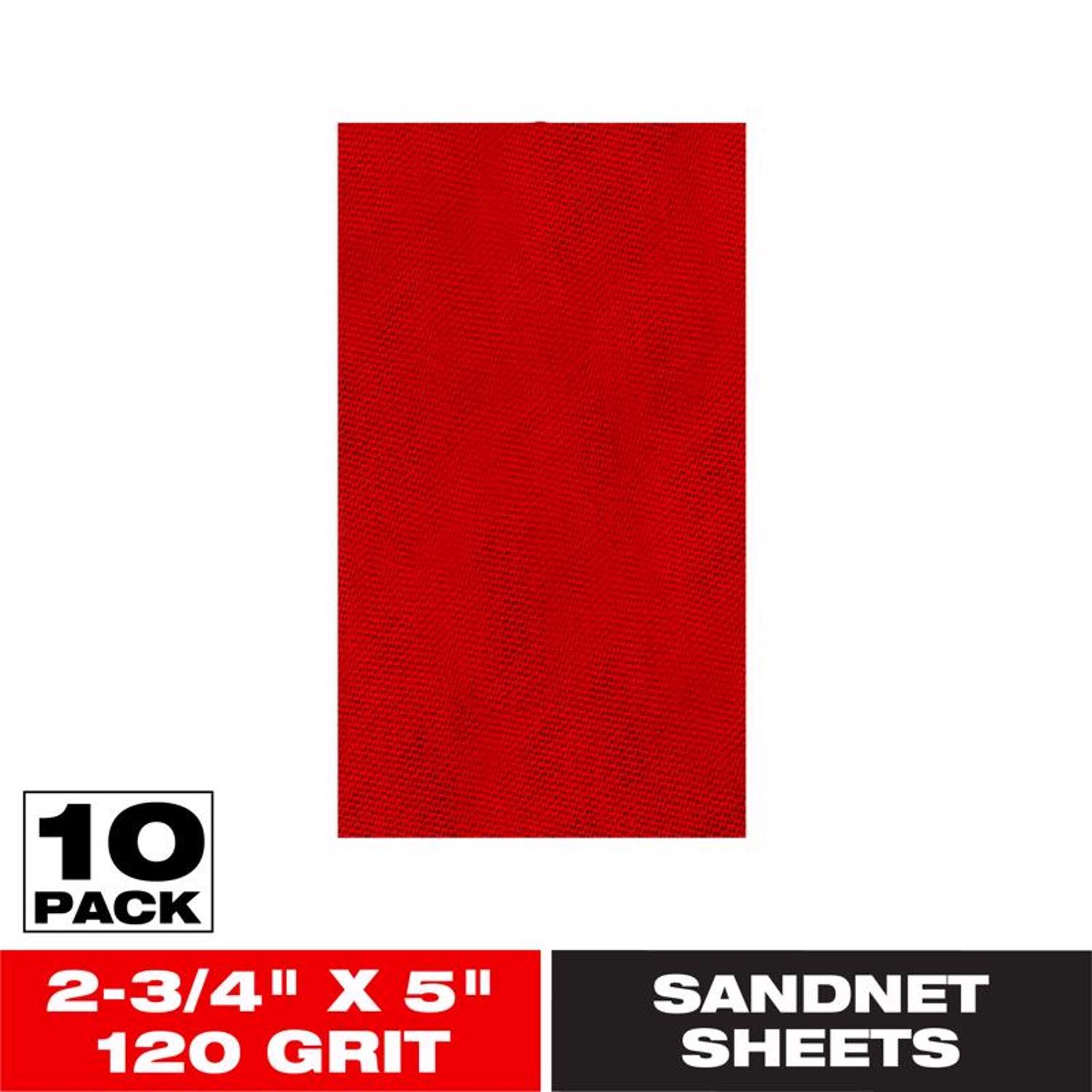 Diablo SandNet 5 in. L X 2-3/4 in. W 120 Grit Medium Block Hand Sanding Pad