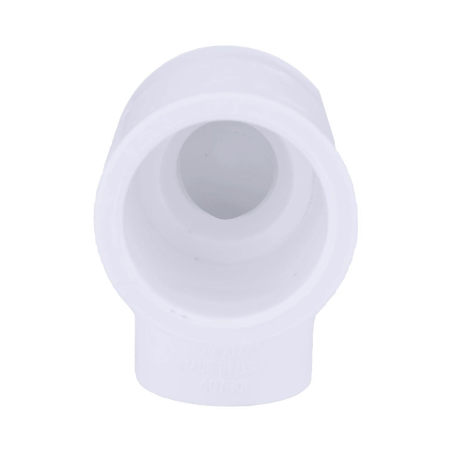 Charlotte Pipe Schedule 40 3/4 in. Slip X 1/2 in. D FPT PVC Elbow 1 pk