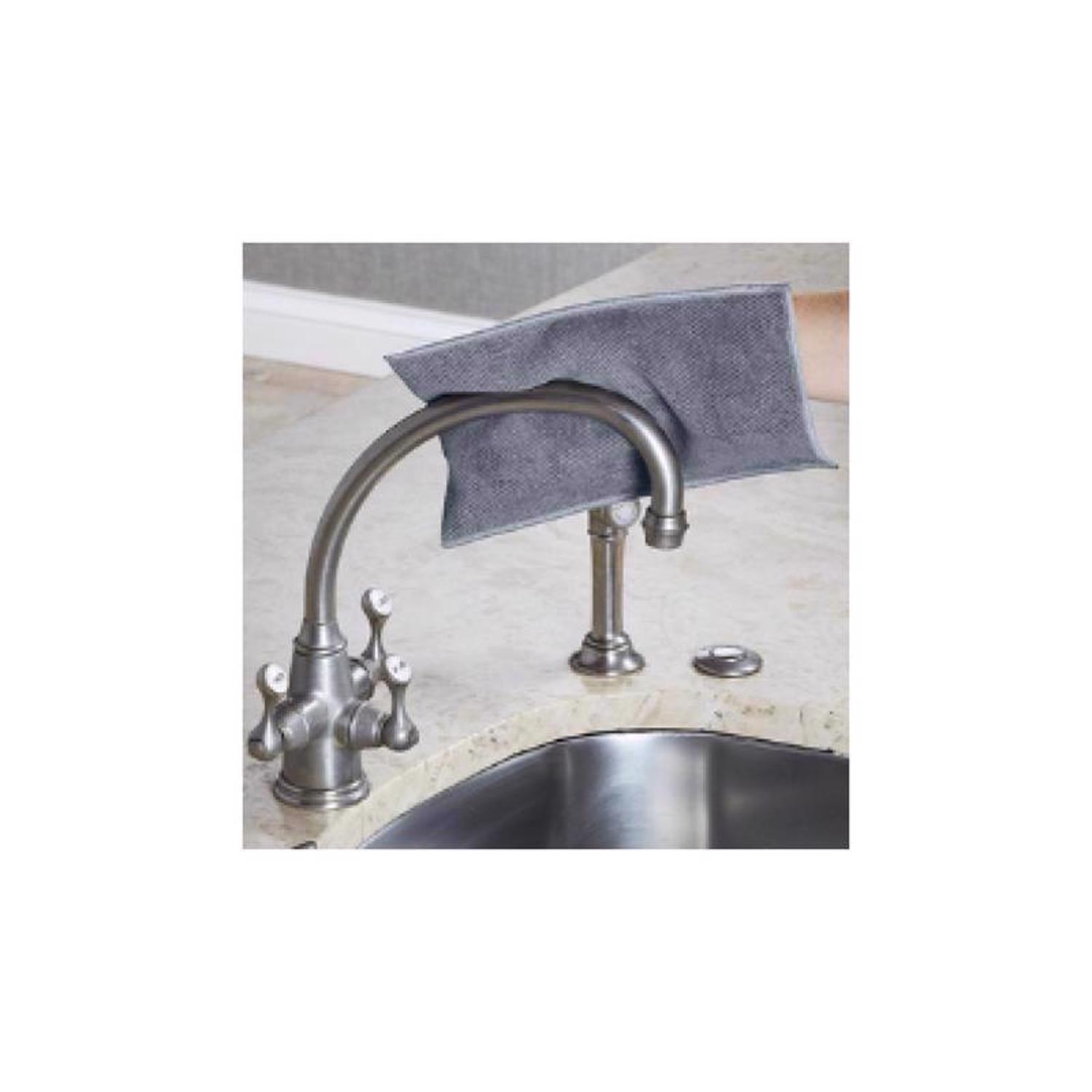 Handee Pockets Microfiber Cleaning Cloth 6.25 in. W X 9.75 in. L 2 pk