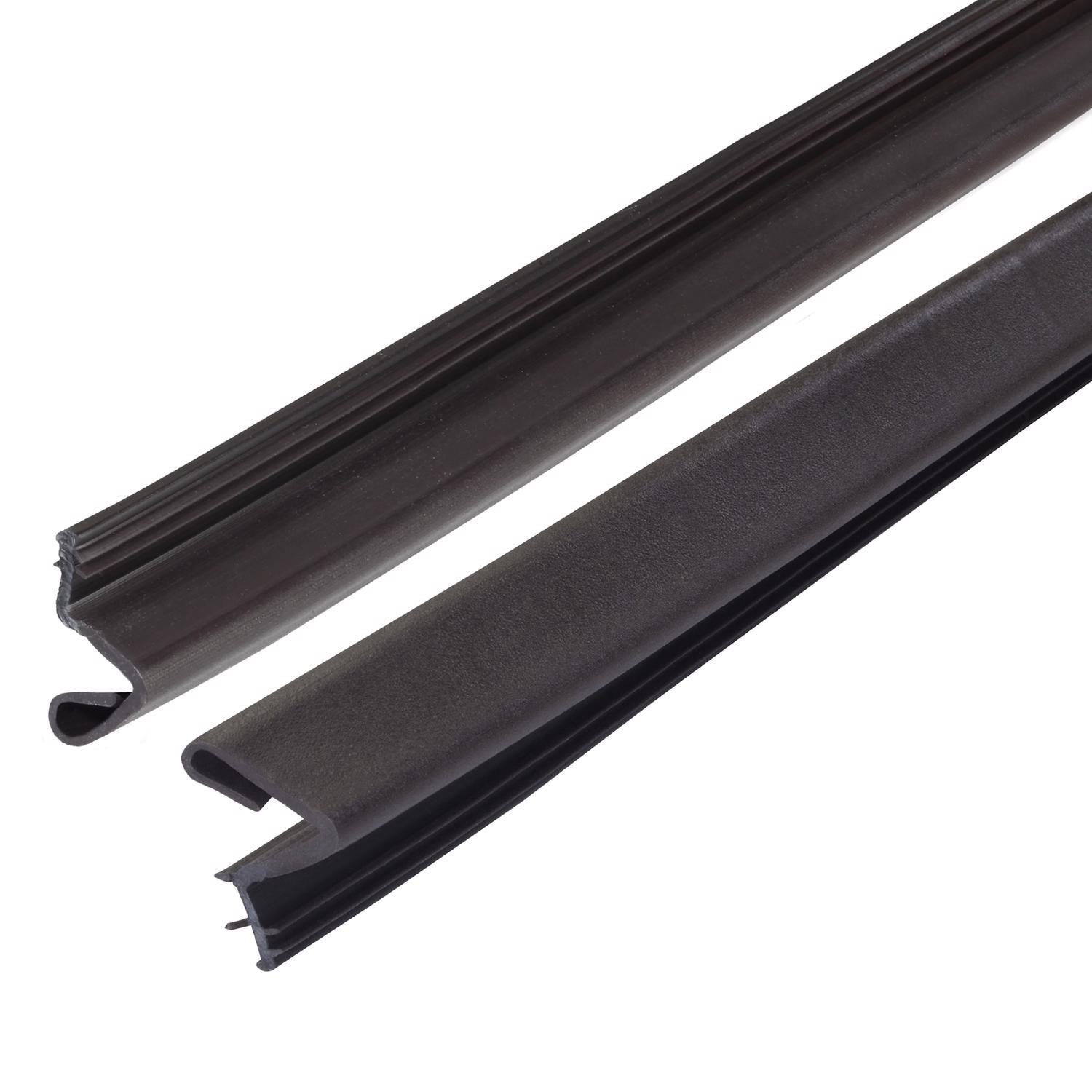 M-D Platinum Collection Brown Rubber Kerf Molding For Doors 81 in. L X 1-1/8 in.