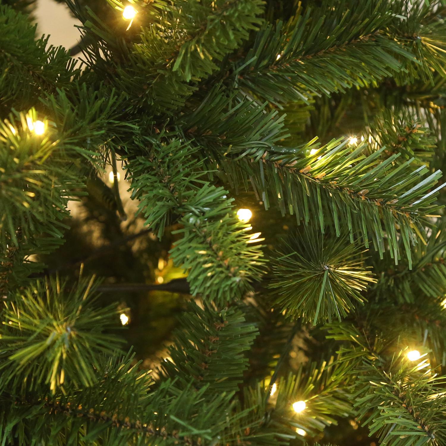 Celebrations 7 ft. Full LED 400 ct Monterey Pine Color Changing Christmas Tree