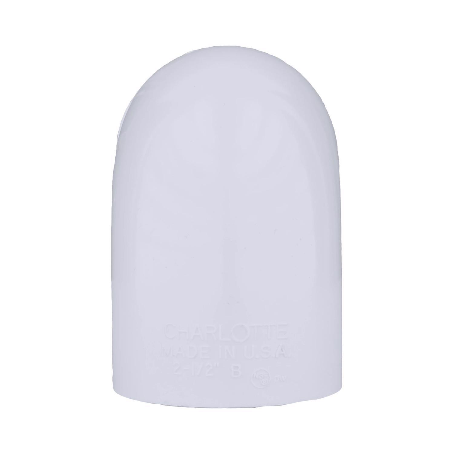Charlotte Pipe Schedule 40 1/2 in. Slip X 1/2 in. D Slip PVC Elbow 1 pk