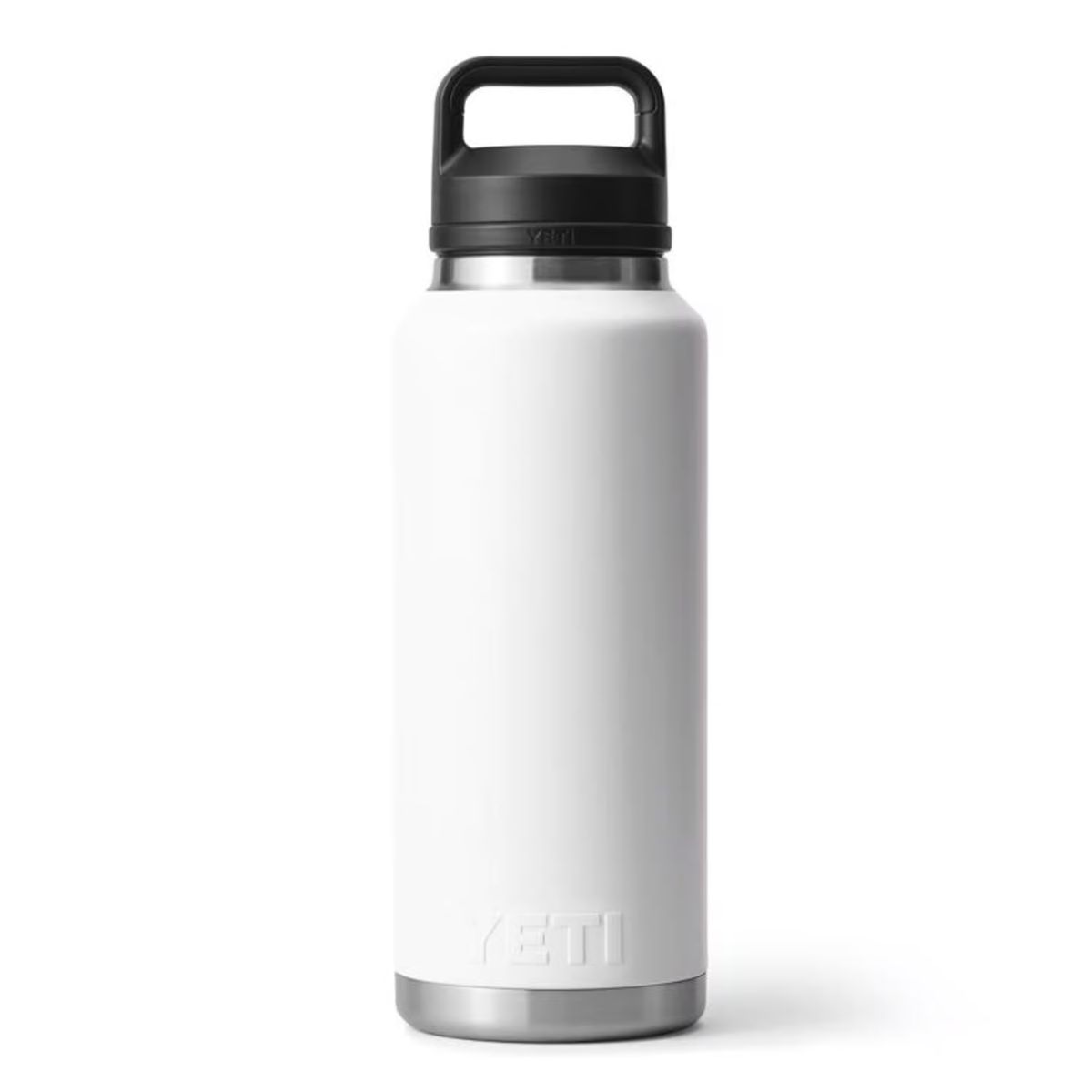YETI Rambler 46 oz. White BPA Free Bottle with Chug Cap
