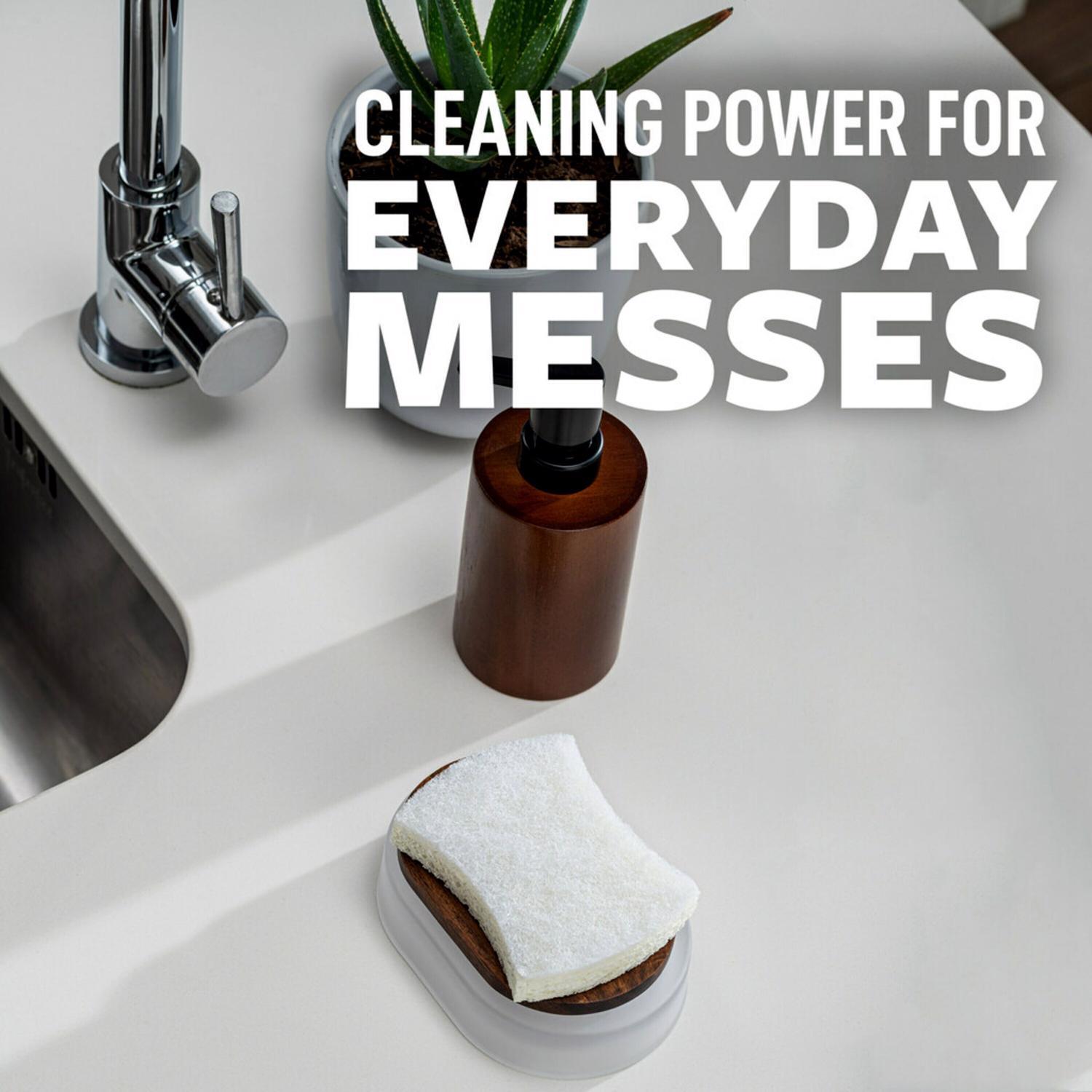 Scotch-Brite Greener Clean Non-Scratch Scrubber Sponge For Multi-Purpose 4.5 in. L 3 pk