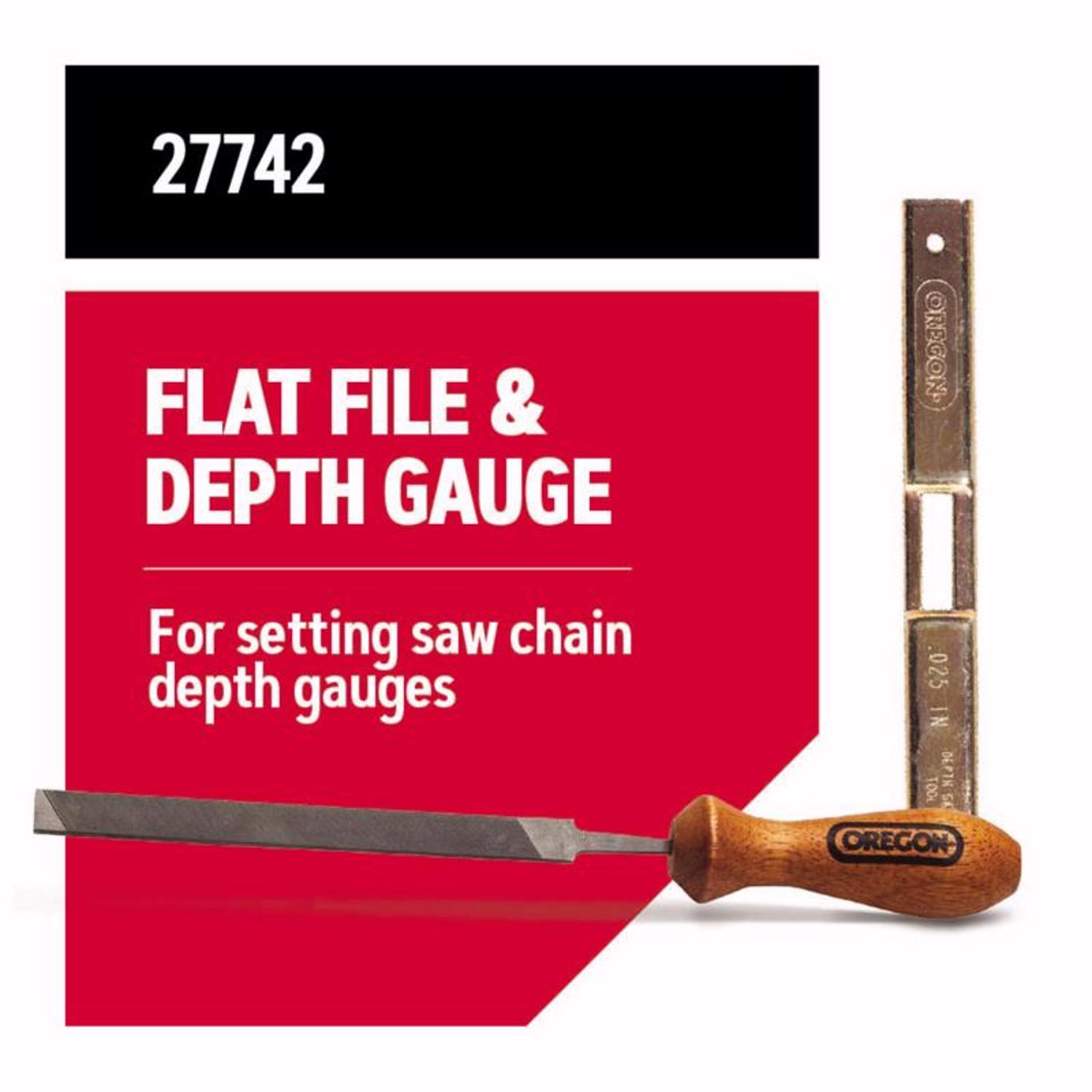 Oregon Depth Gauge and Flat File