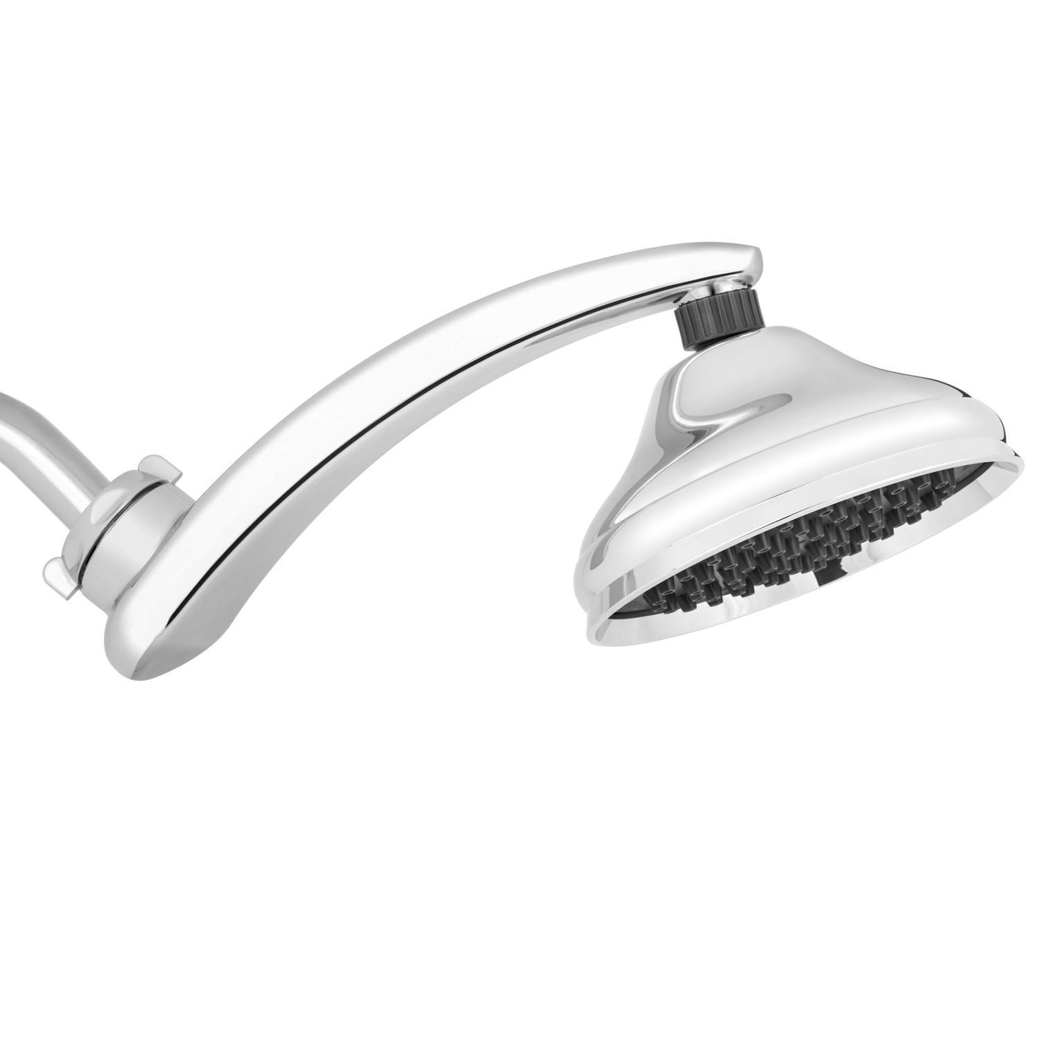 Waterpik Chrome 1 settings Showerhead 1.8 gpm
