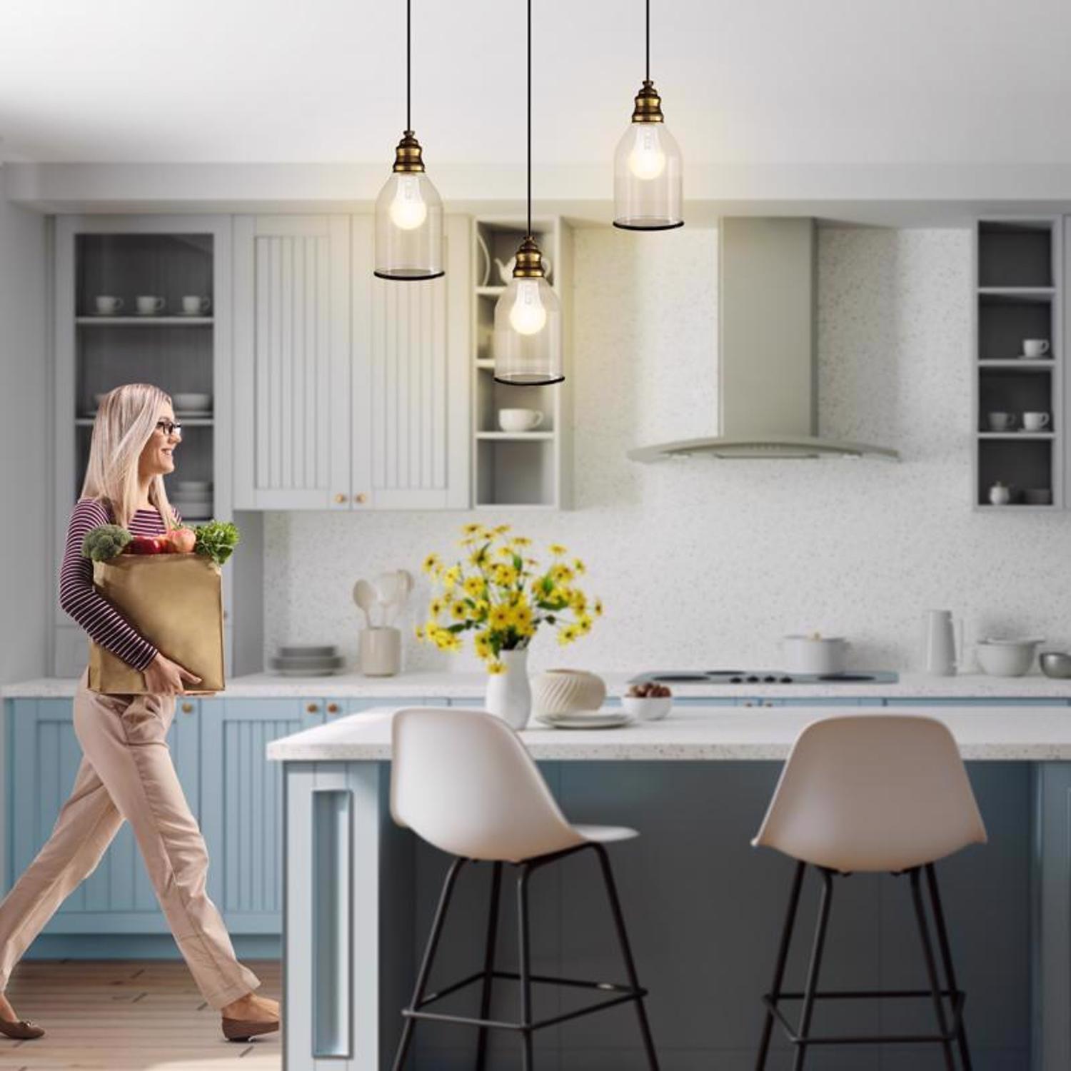 Feit A21 E26 (Medium) LED Bulb Adjustable White 100 Watt Equivalence 2 pk