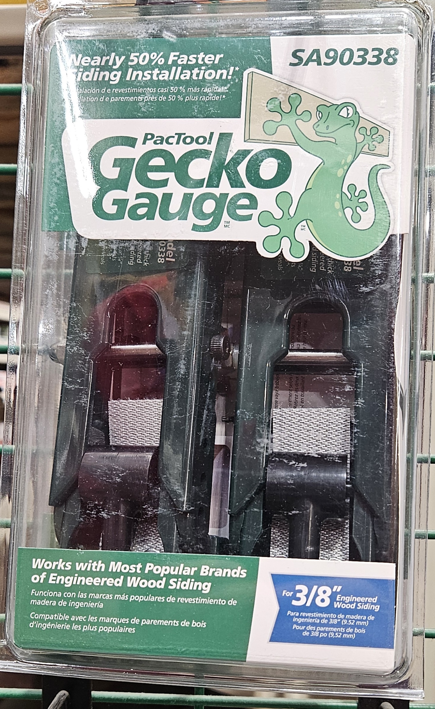PACTOOL Gecko Gauge Series SA90338 Siding Gauge