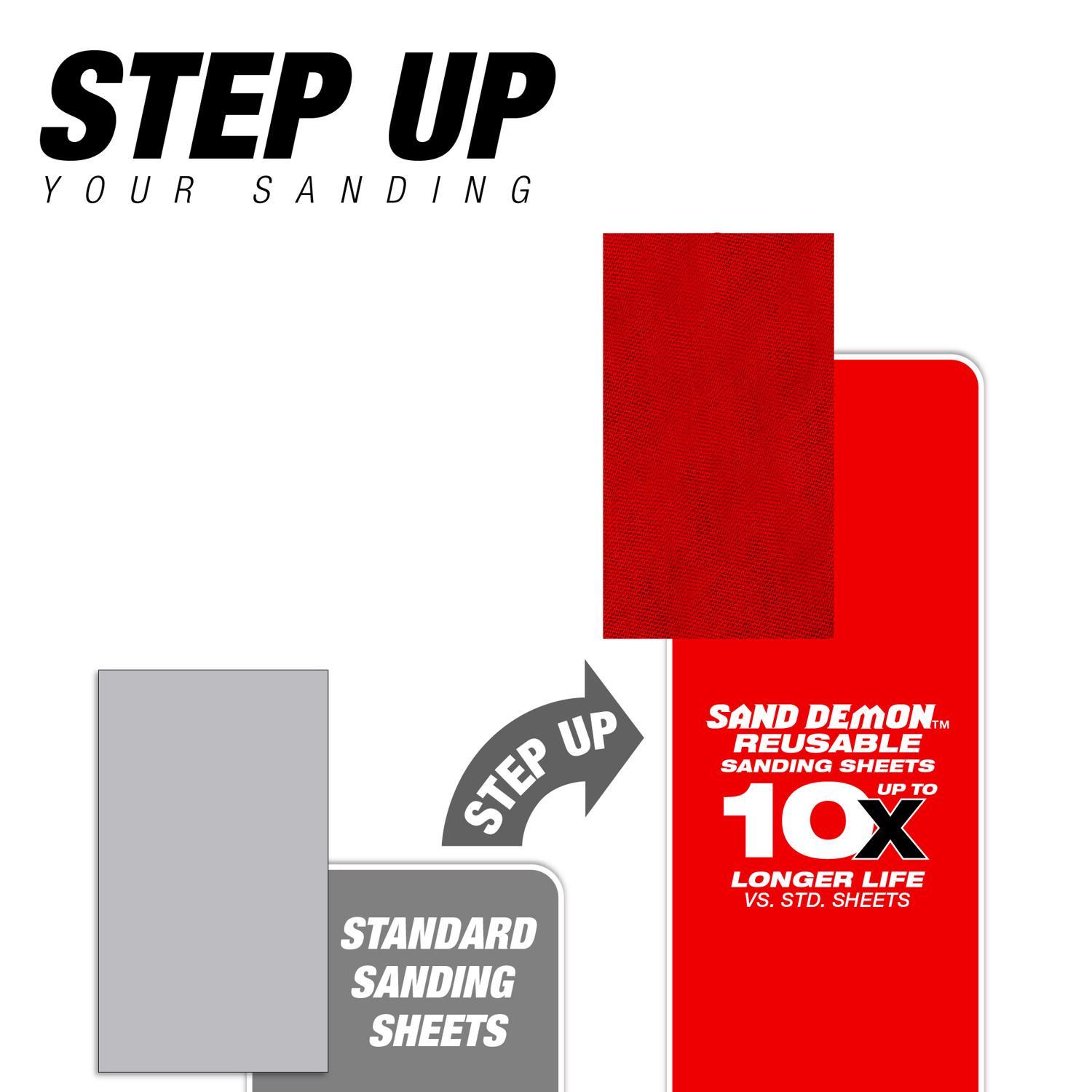 Diablo SandNet 5 in. L X 2-3/4 in. W 80 Grit Coarse Block Hand Sanding Pad