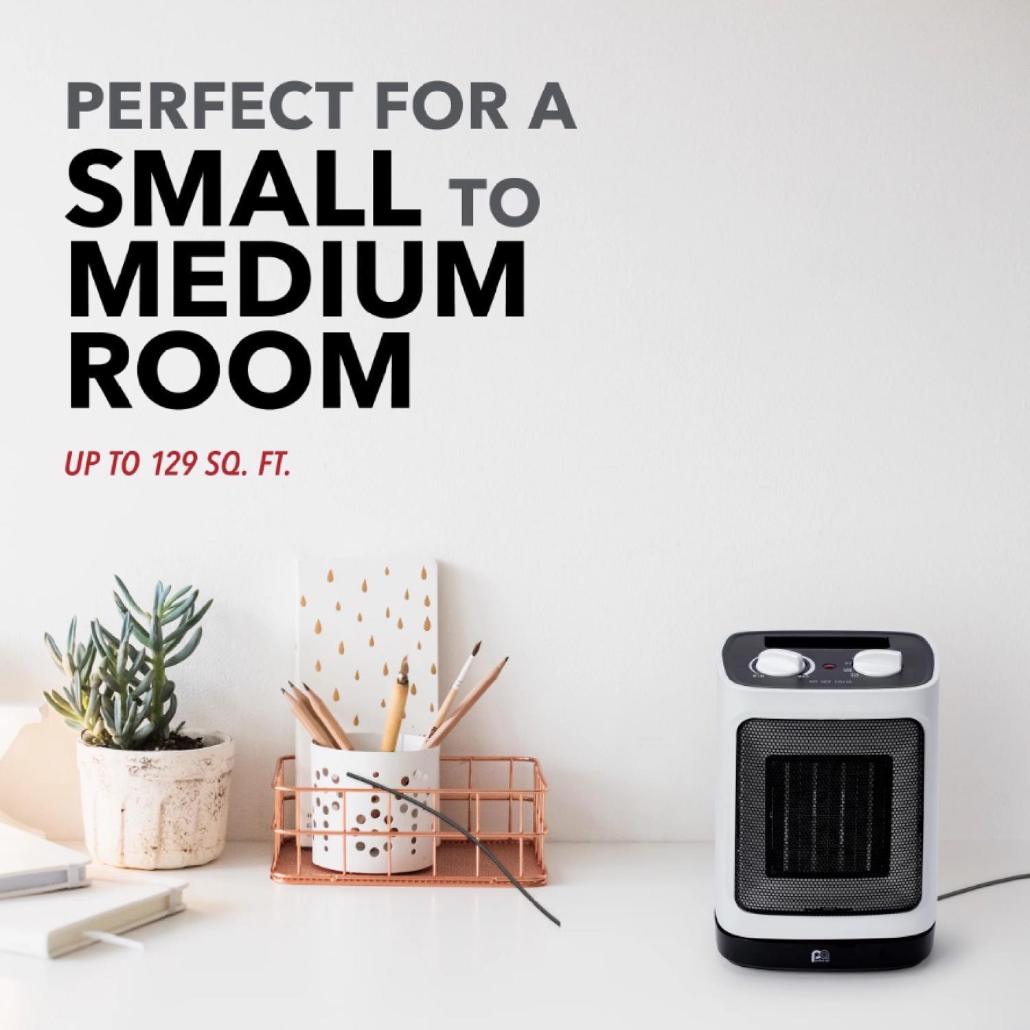 Perfect Aire 128 sq ft Electric Ceramic Space Heater 5120 BTU