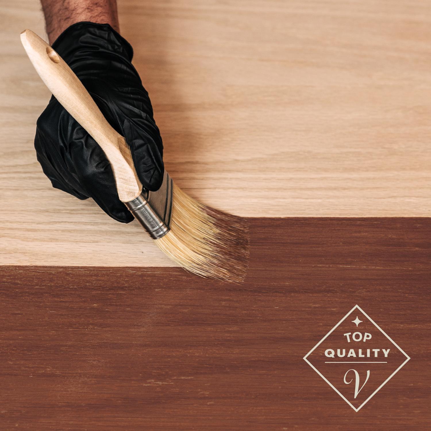 Varathane Semi-Transparent Gunstock Oil-Based Urethane Modified Alkyd Fast Dry Wood Stain 1 qt